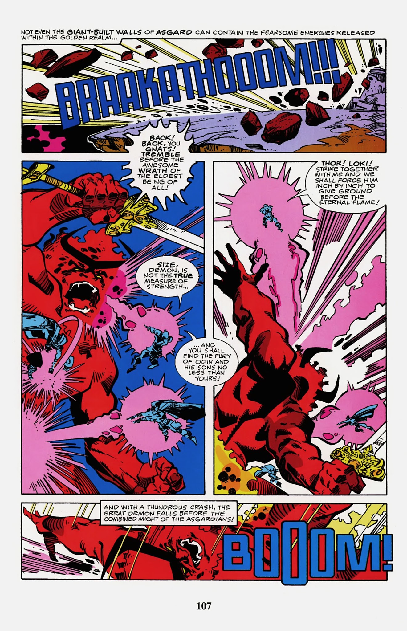 Read online Thor Visionaries: Walter Simonson comic -  Issue # TPB 2 - 109
