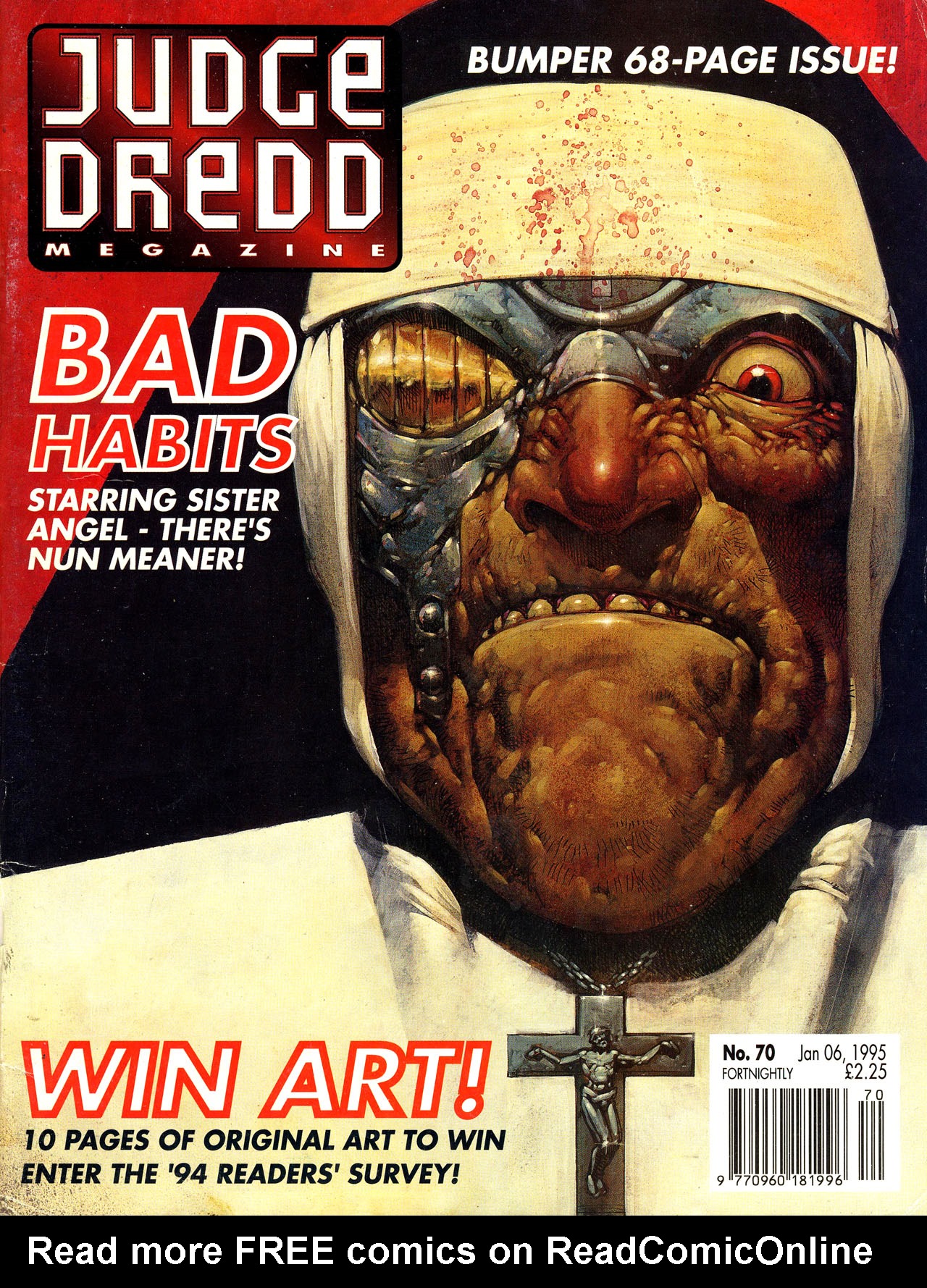 Read online Judge Dredd: The Megazine (vol. 2) comic -  Issue #70 - 1