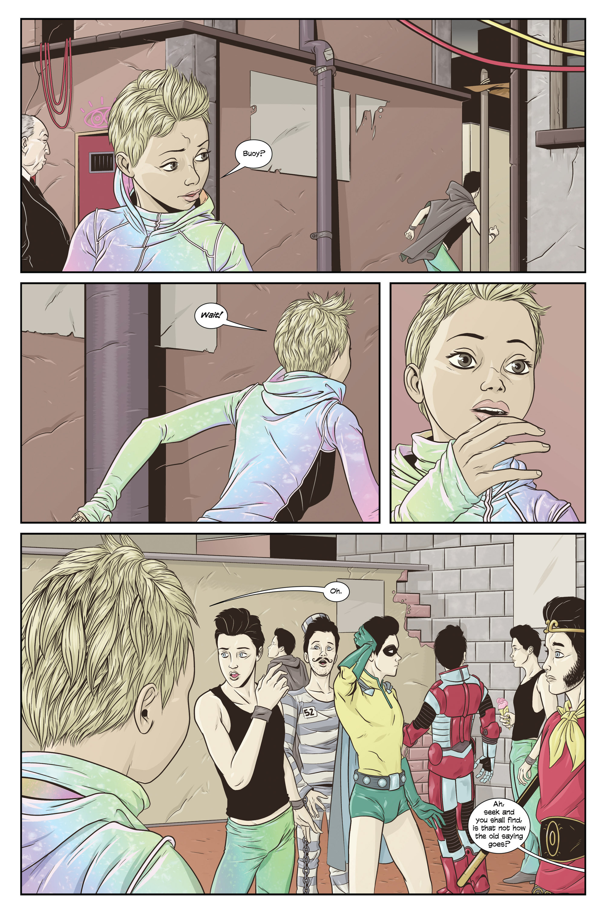Read online Skinned comic -  Issue #4 - 7
