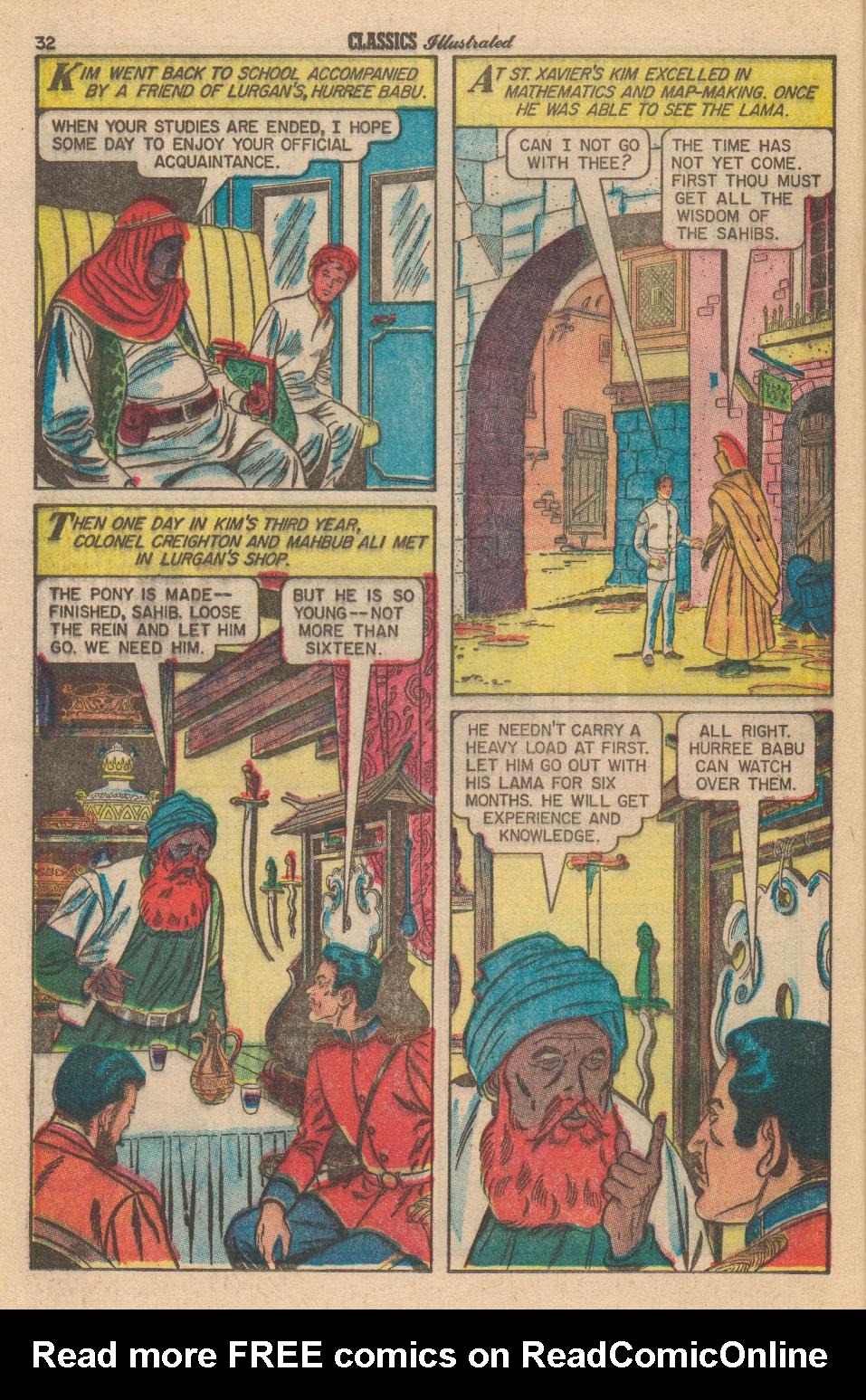 Read online Classics Illustrated comic -  Issue #143 - 34