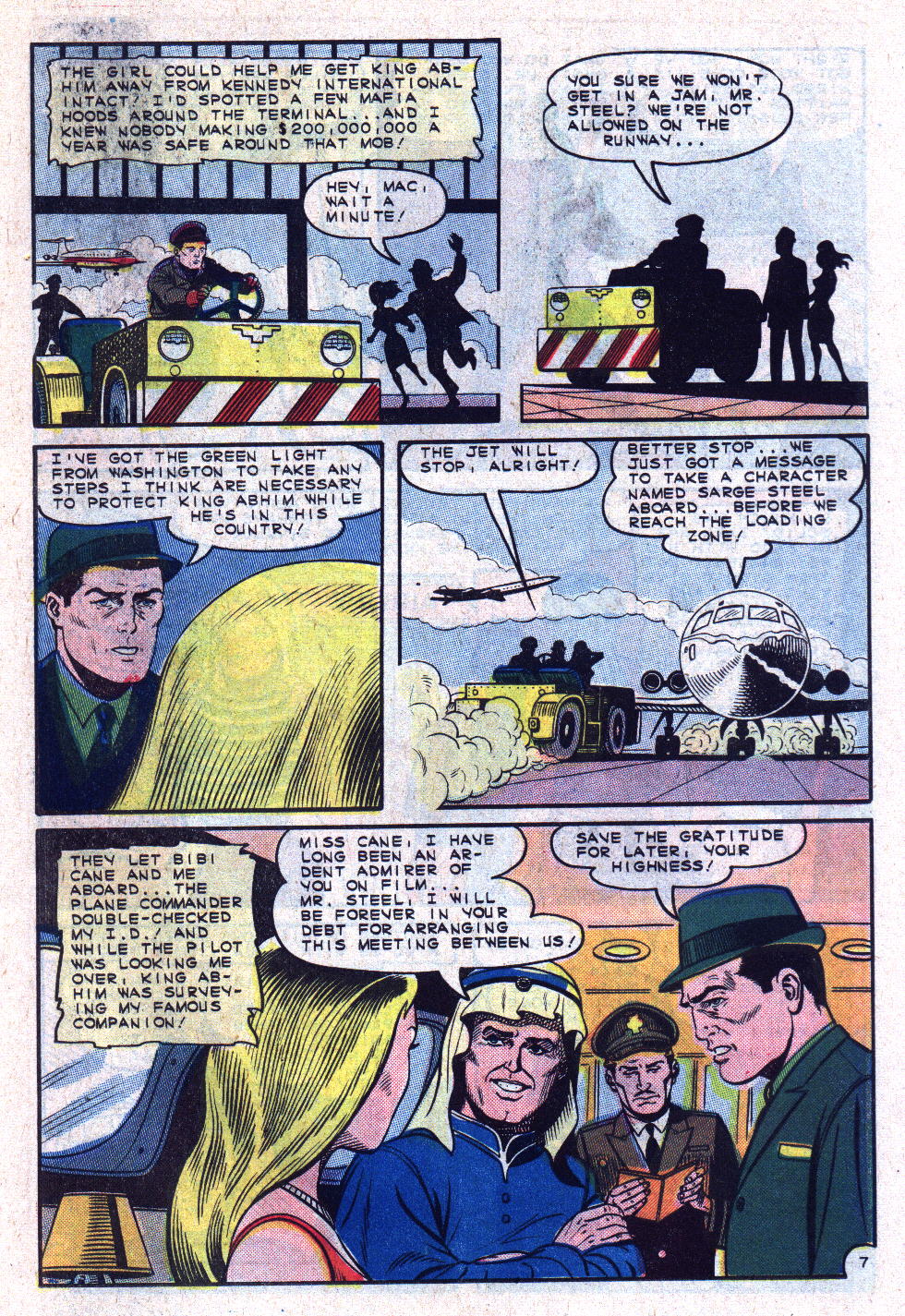 Read online Sarge Steel comic -  Issue #6 - 11