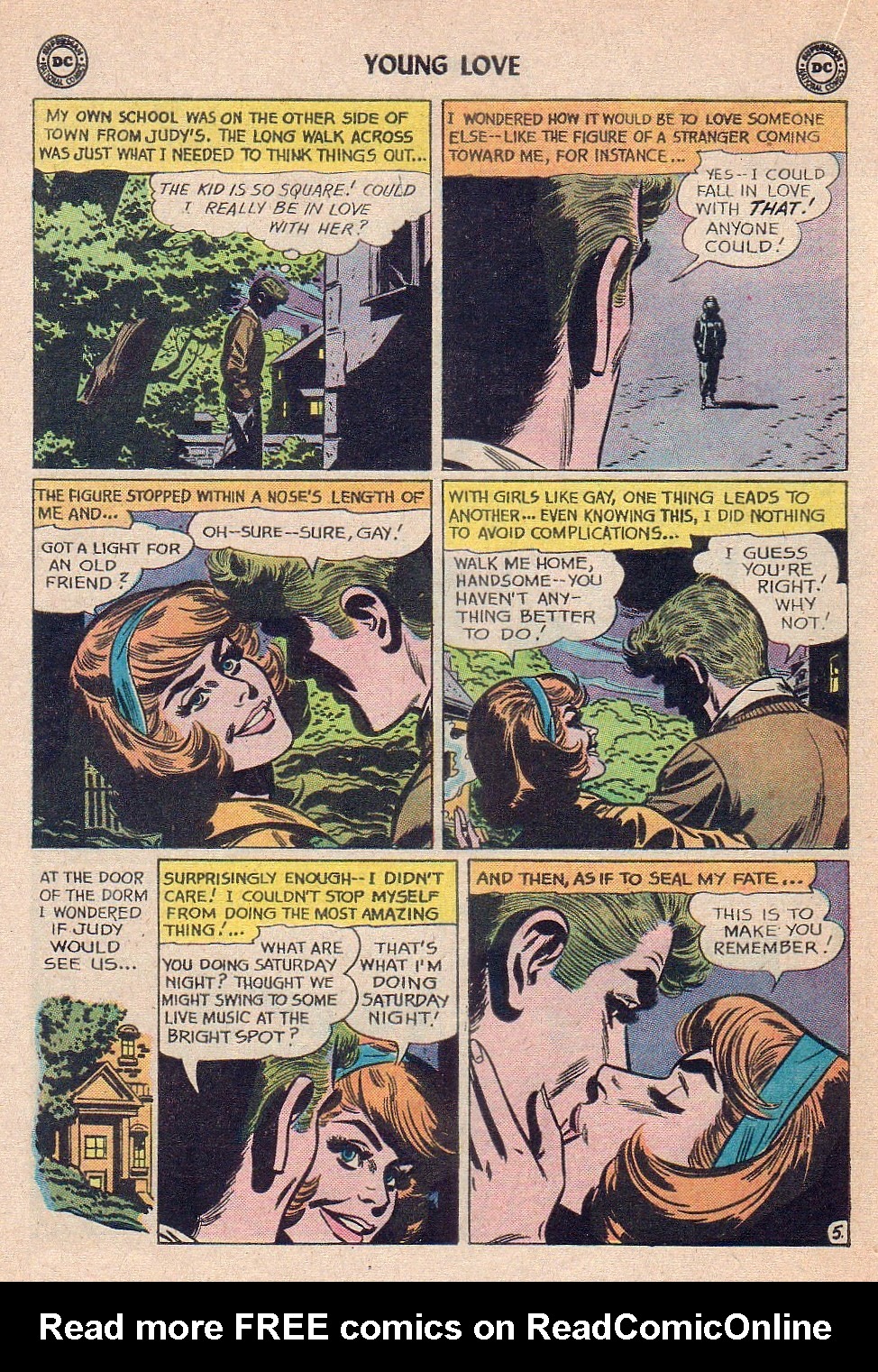 Read online Young Love (1963) comic -  Issue #40 - 20
