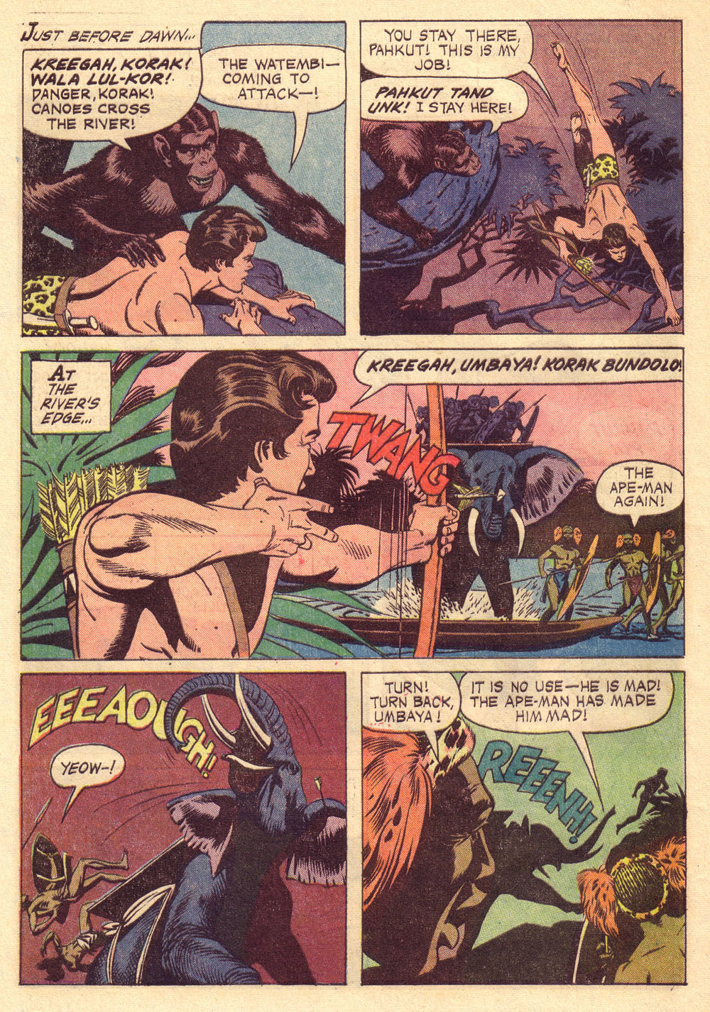 Read online Korak, Son of Tarzan (1964) comic -  Issue #5 - 32