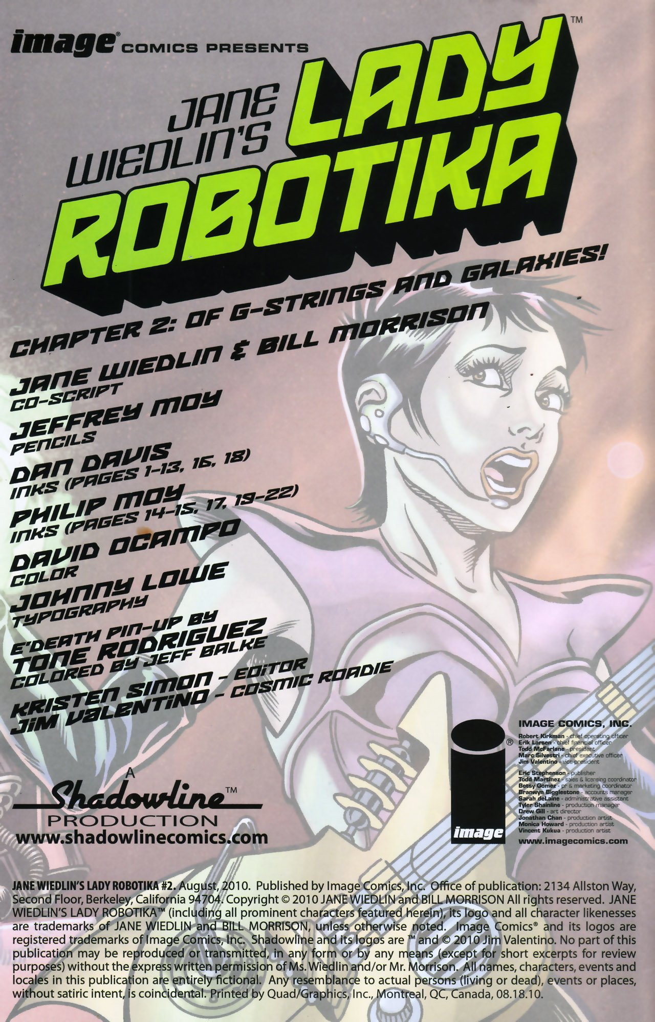 Read online Lady Robotika comic -  Issue #2 - 2