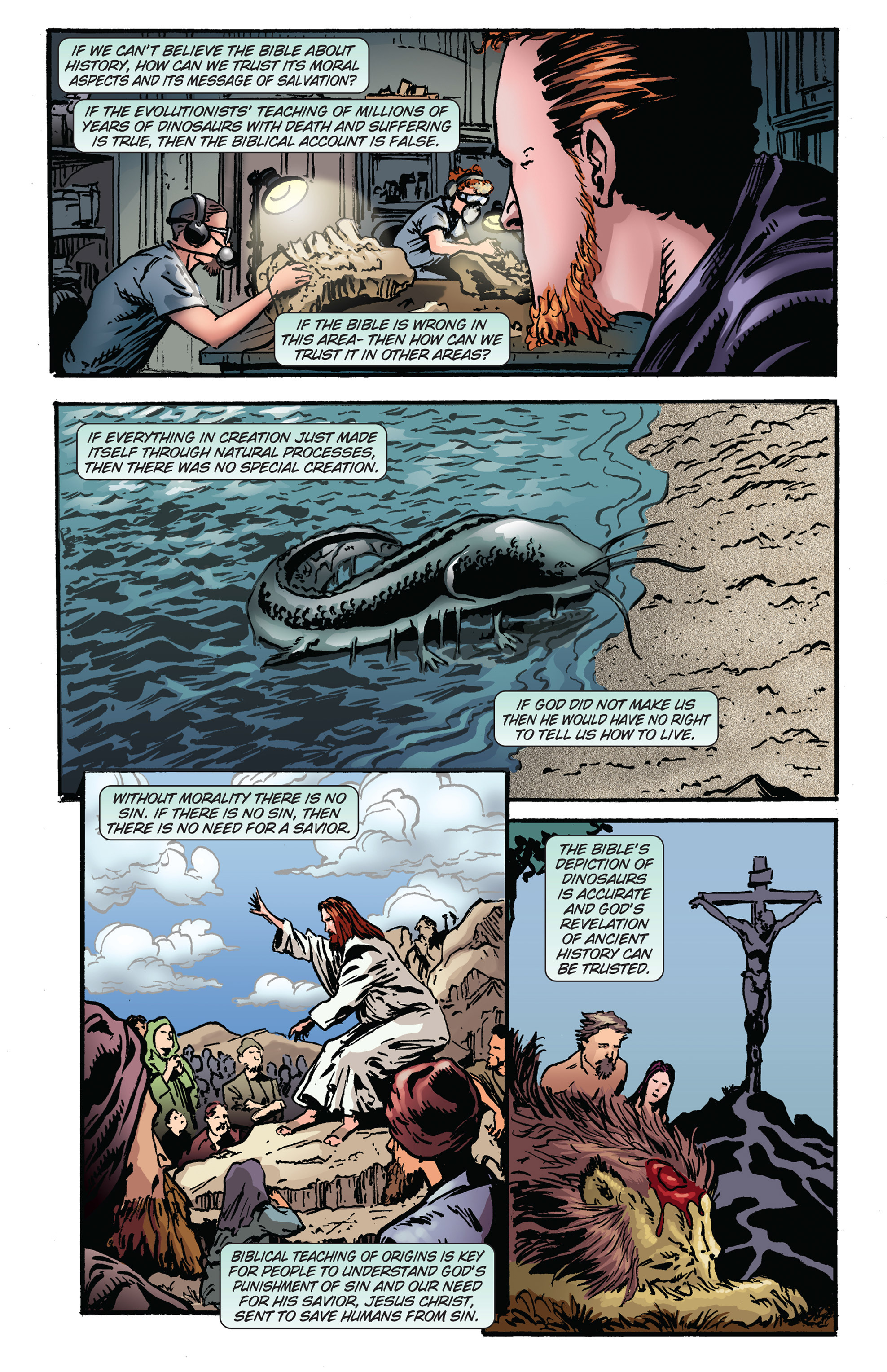 Read online 101 Questions About the Bible and Christianity comic -  Issue #1 - 17