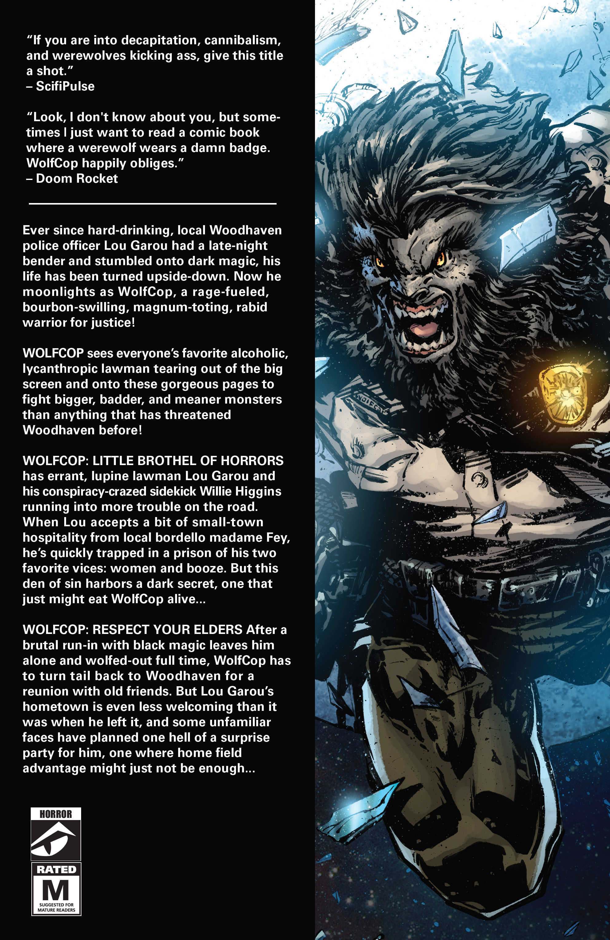 Read online Wolfcop comic -  Issue # _TPB - 91