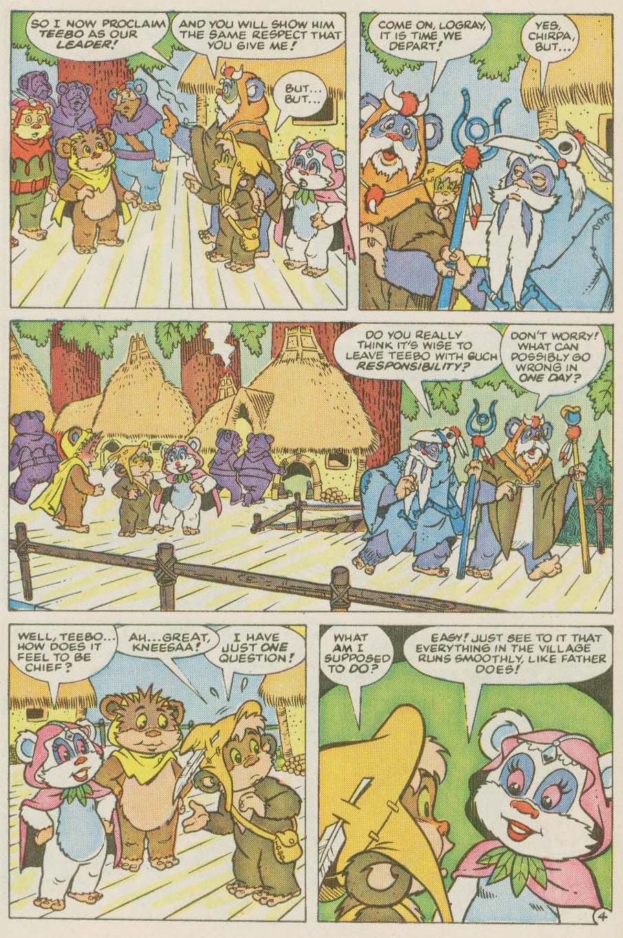 Read online Ewoks (1987) comic -  Issue #14 - 5