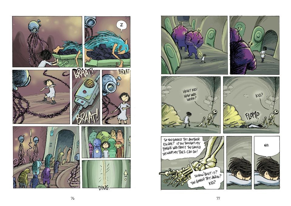 Read online The Return of Zita the Spacegirl comic -  Issue # TPB - 42