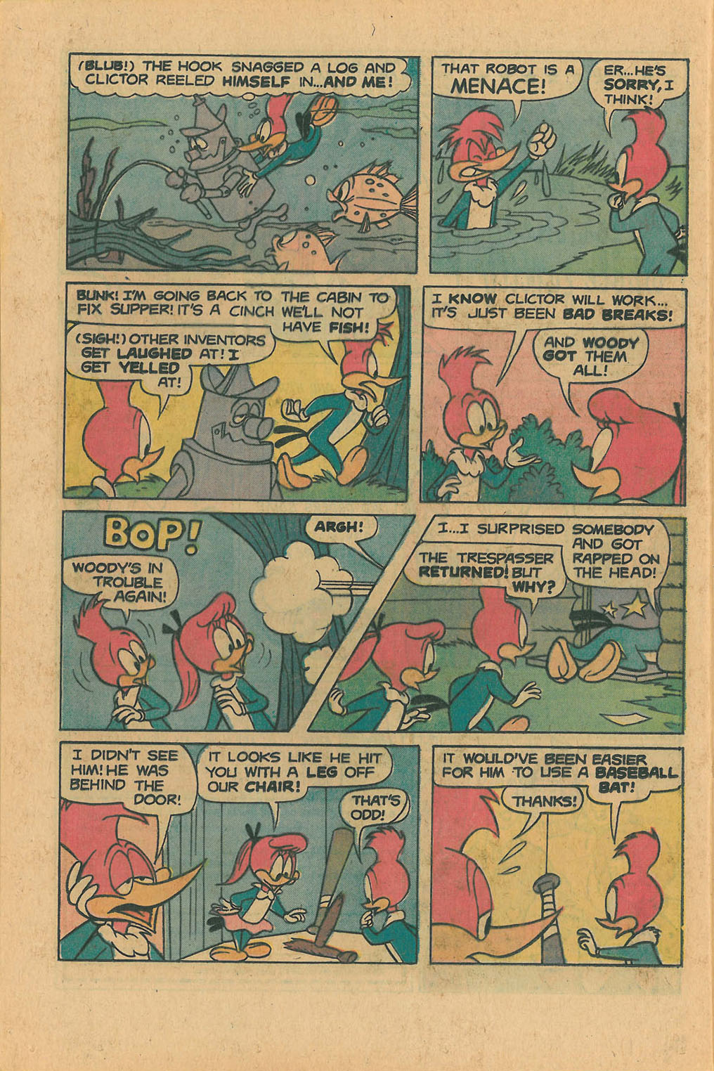 Read online Walter Lantz Woody Woodpecker (1962) comic -  Issue #140 - 24
