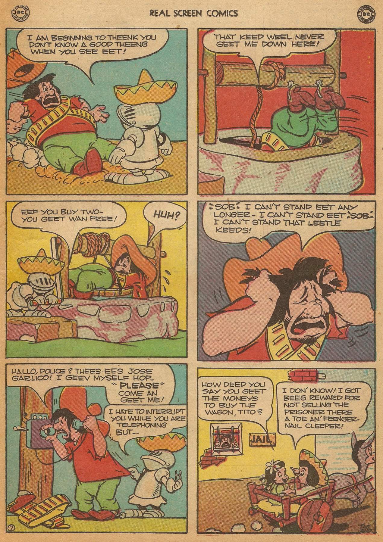 Read online Real Screen Comics comic -  Issue #18 - 35