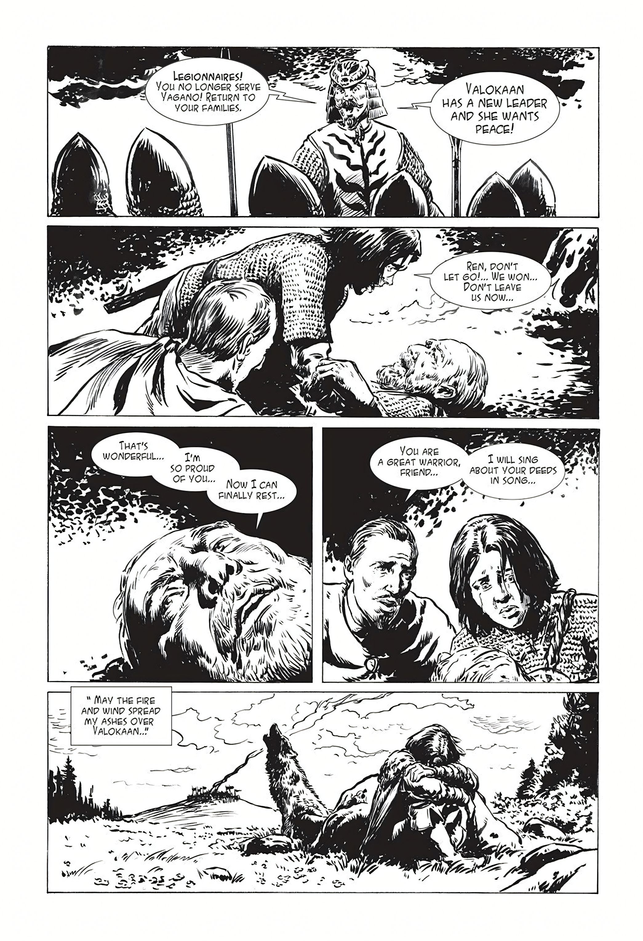 Read online Katana: The Battle for Valokaan comic -  Issue # Full - 53