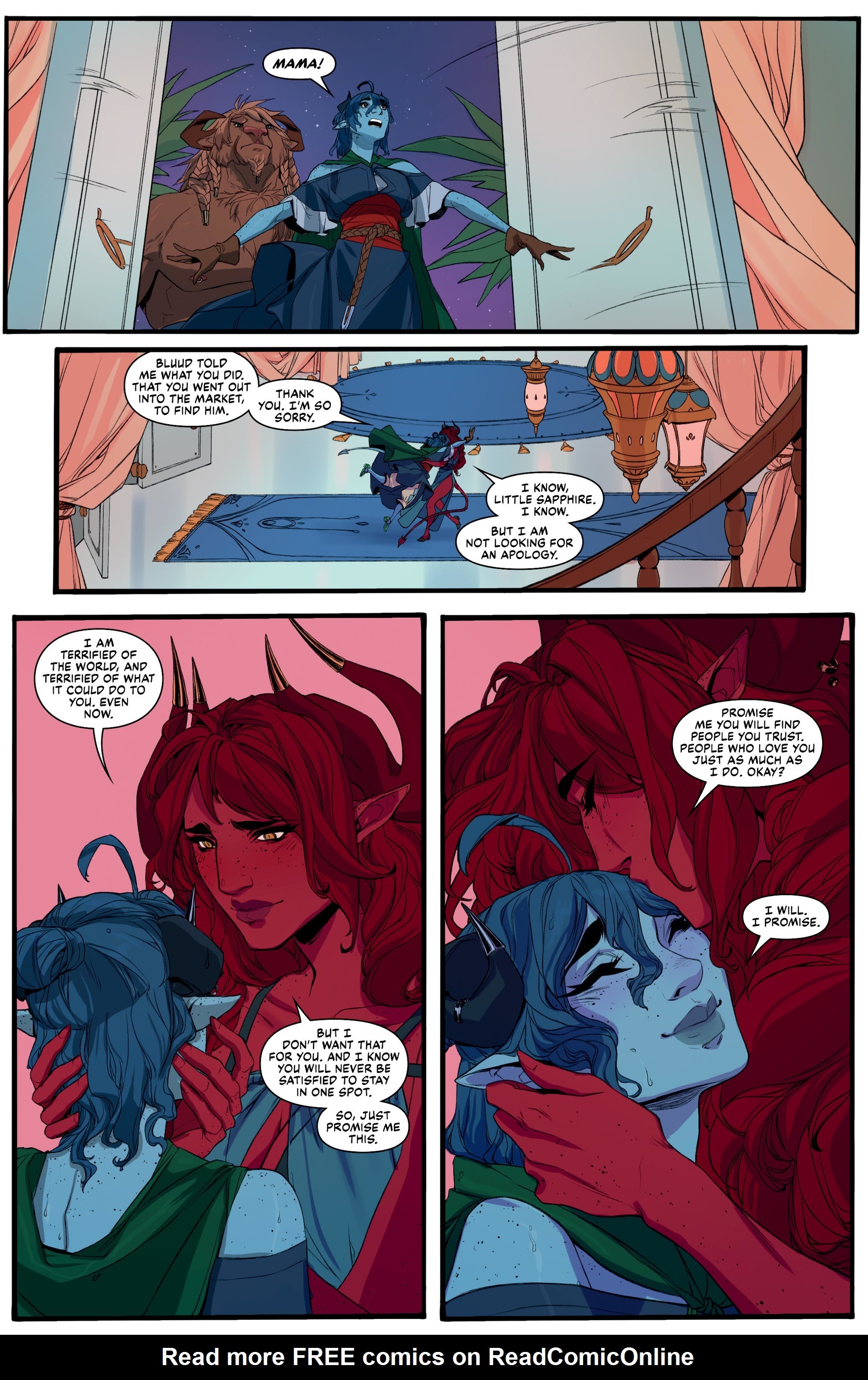 Read online Critical Role: The Mighty Nein Origins–Jester Lavorre comic -  Issue # Full - 47