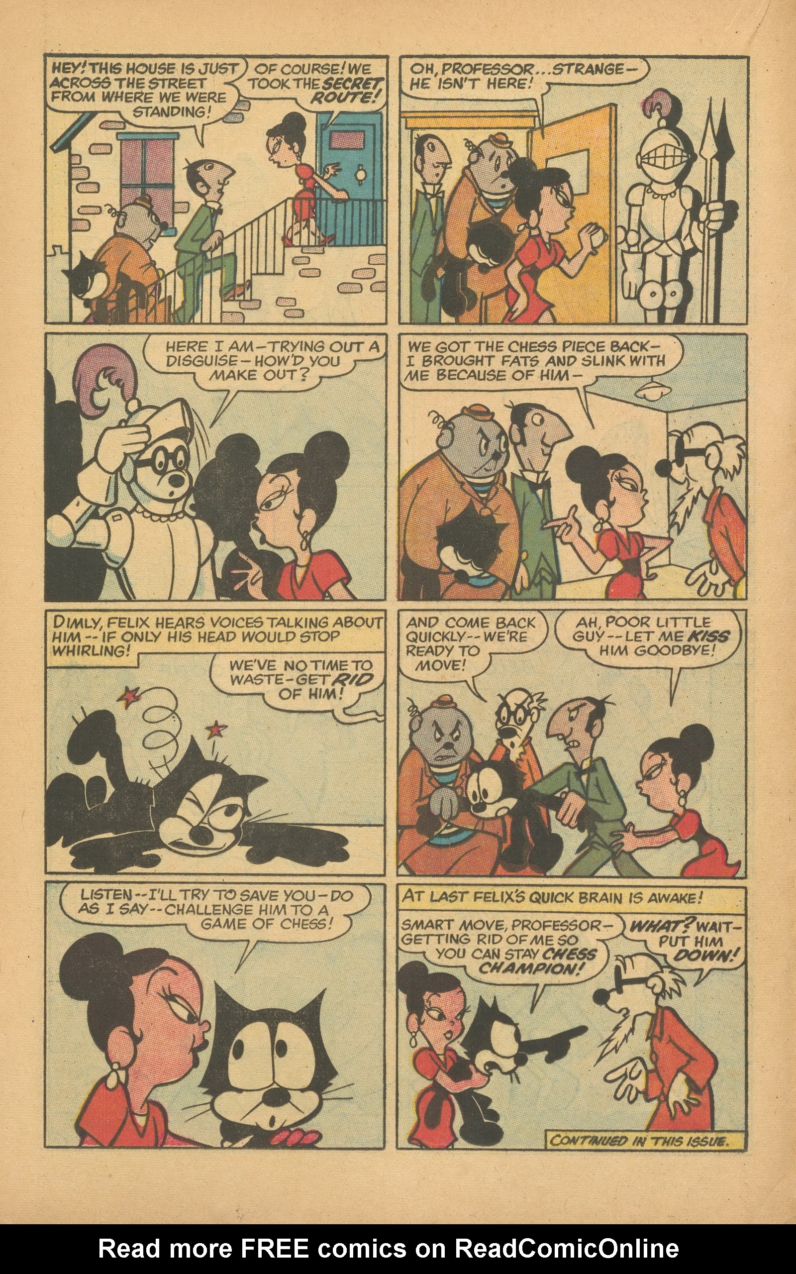 Read online Felix the Cat (1955) comic -  Issue #85 - 16