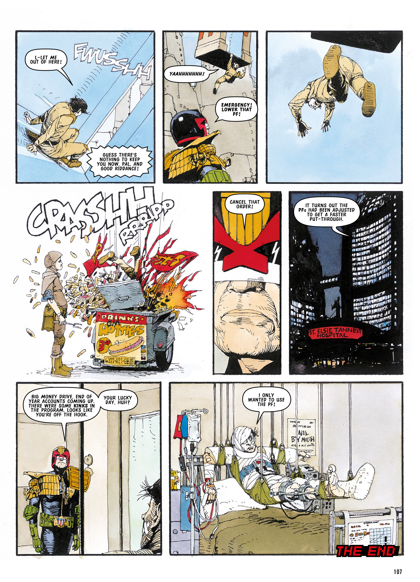 Read online Judge Dredd: The Complete Case Files comic -  Issue # TPB 42 (Part 1) - 109