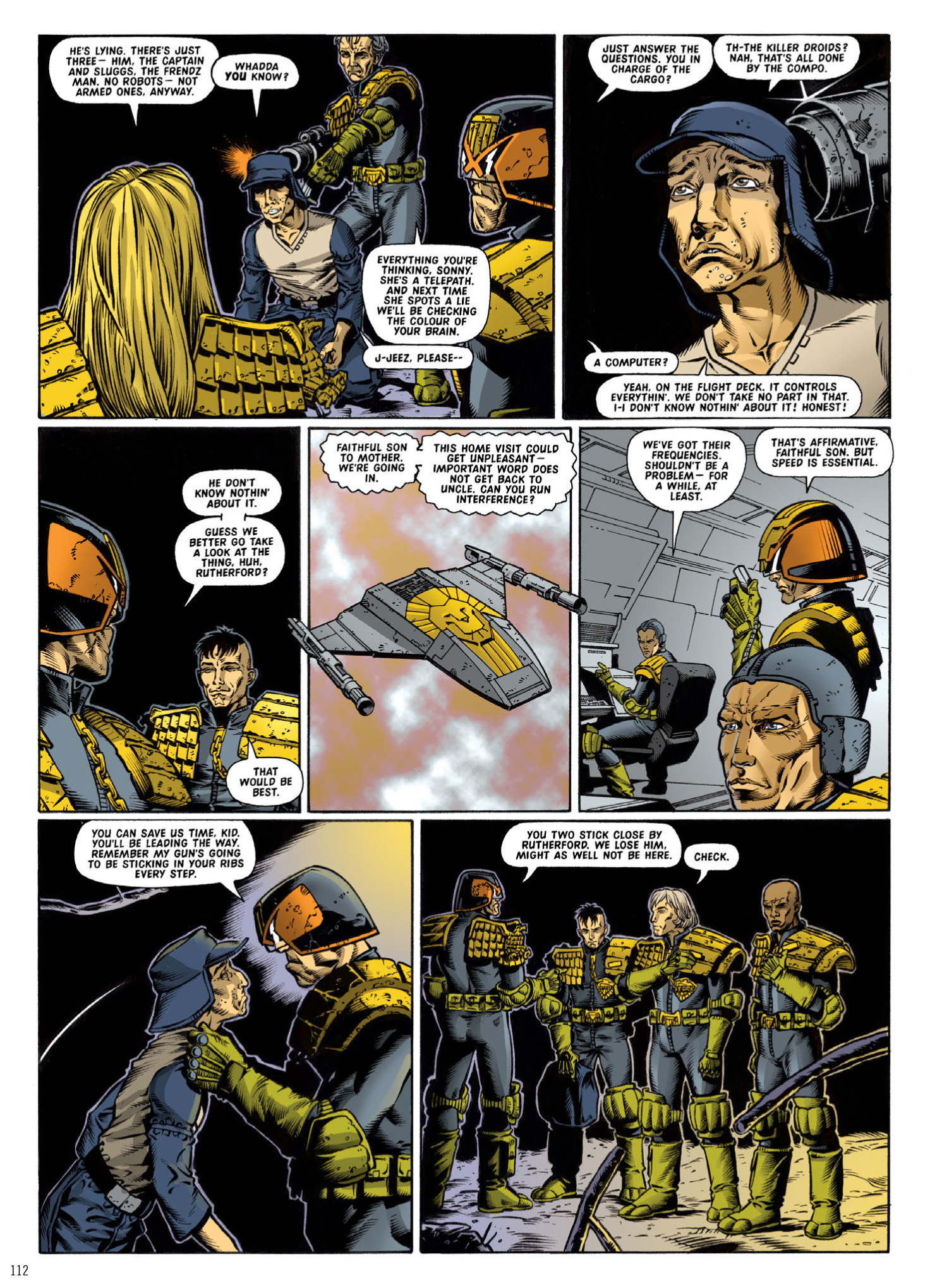 Read online Judge Dredd: The Complete Case Files comic -  Issue # TPB 30 - 114
