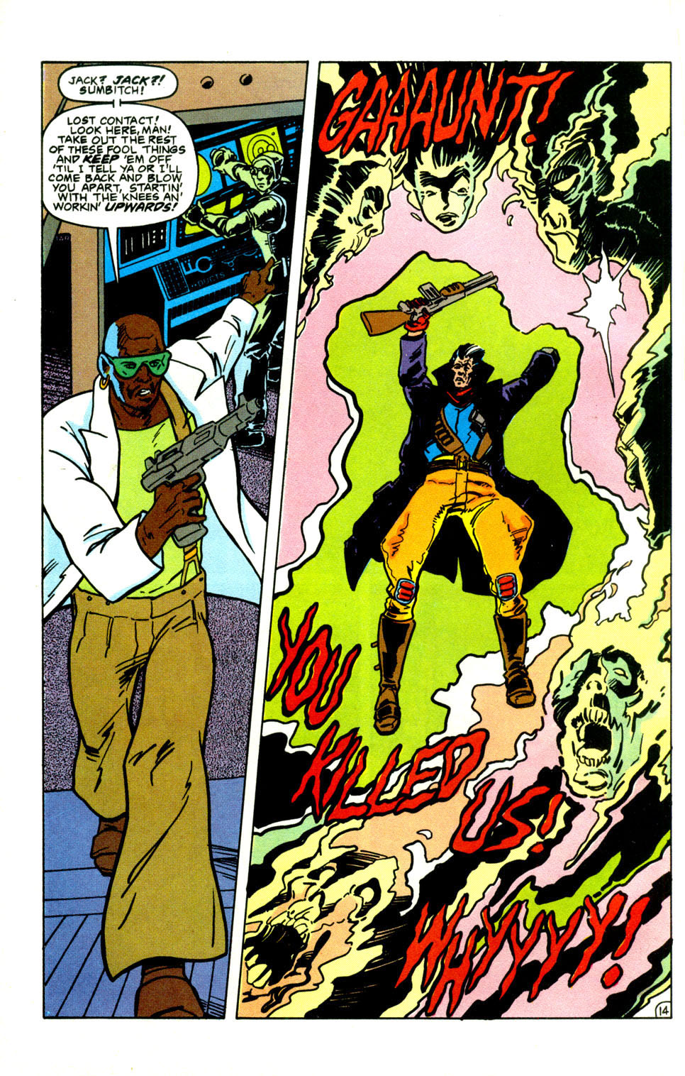 Read online Grimjack comic -  Issue #27 - 17