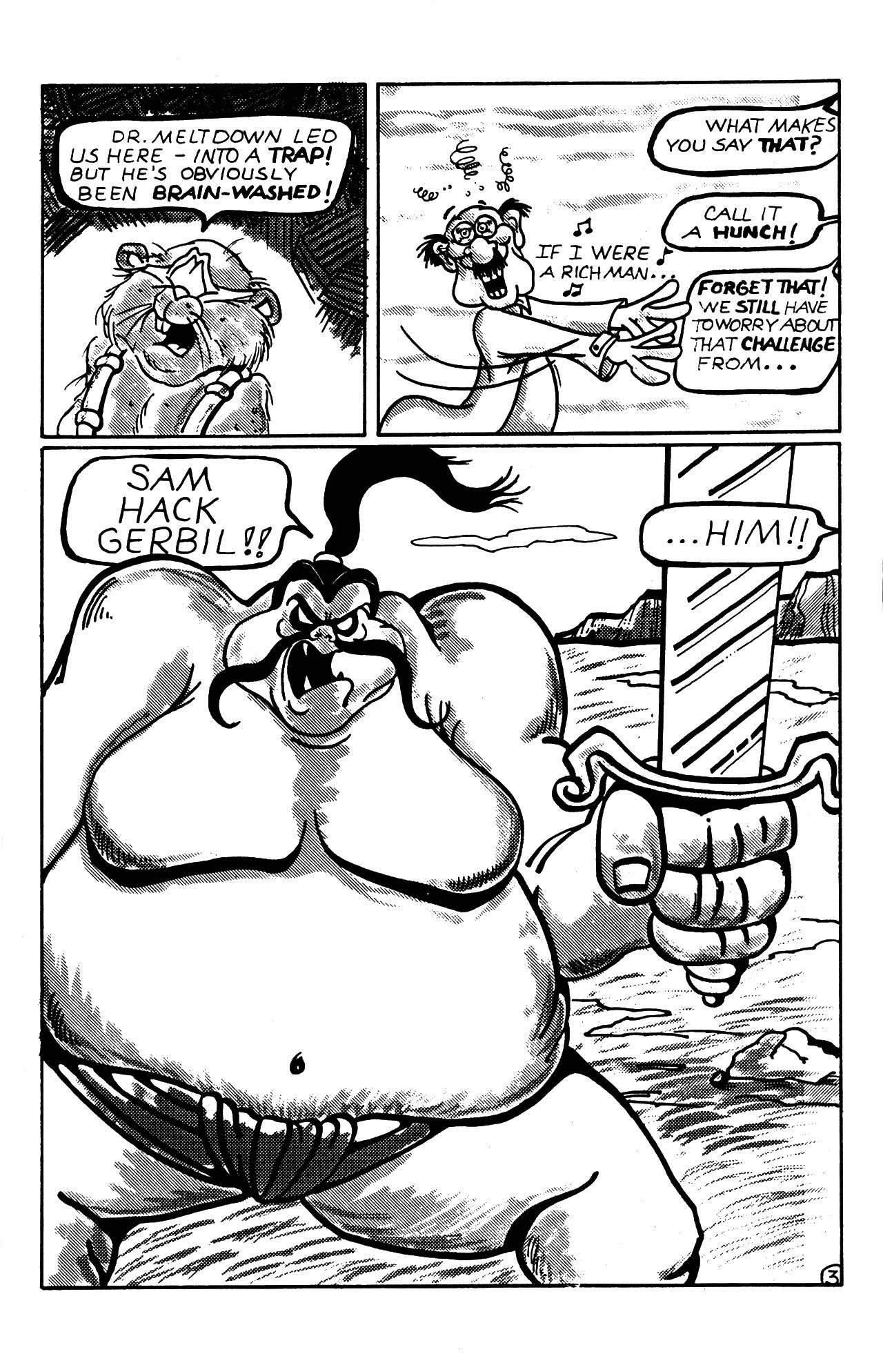 Read online Geriatric Gangrene Jujitsu Gerbils comic -  Issue #2 - 6