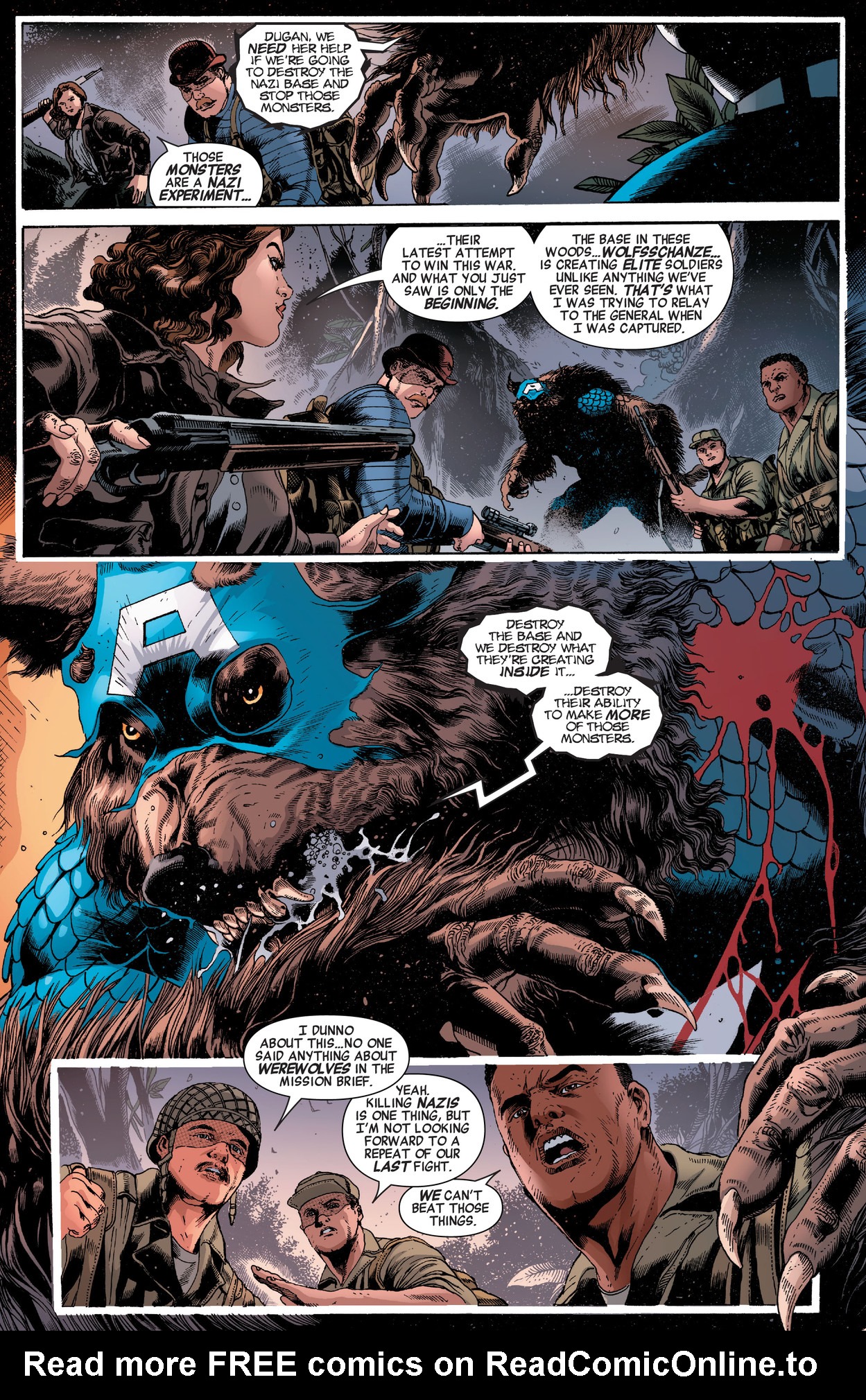 Read online Capwolf and the Howling Commandos comic -  Issue #2 - 16