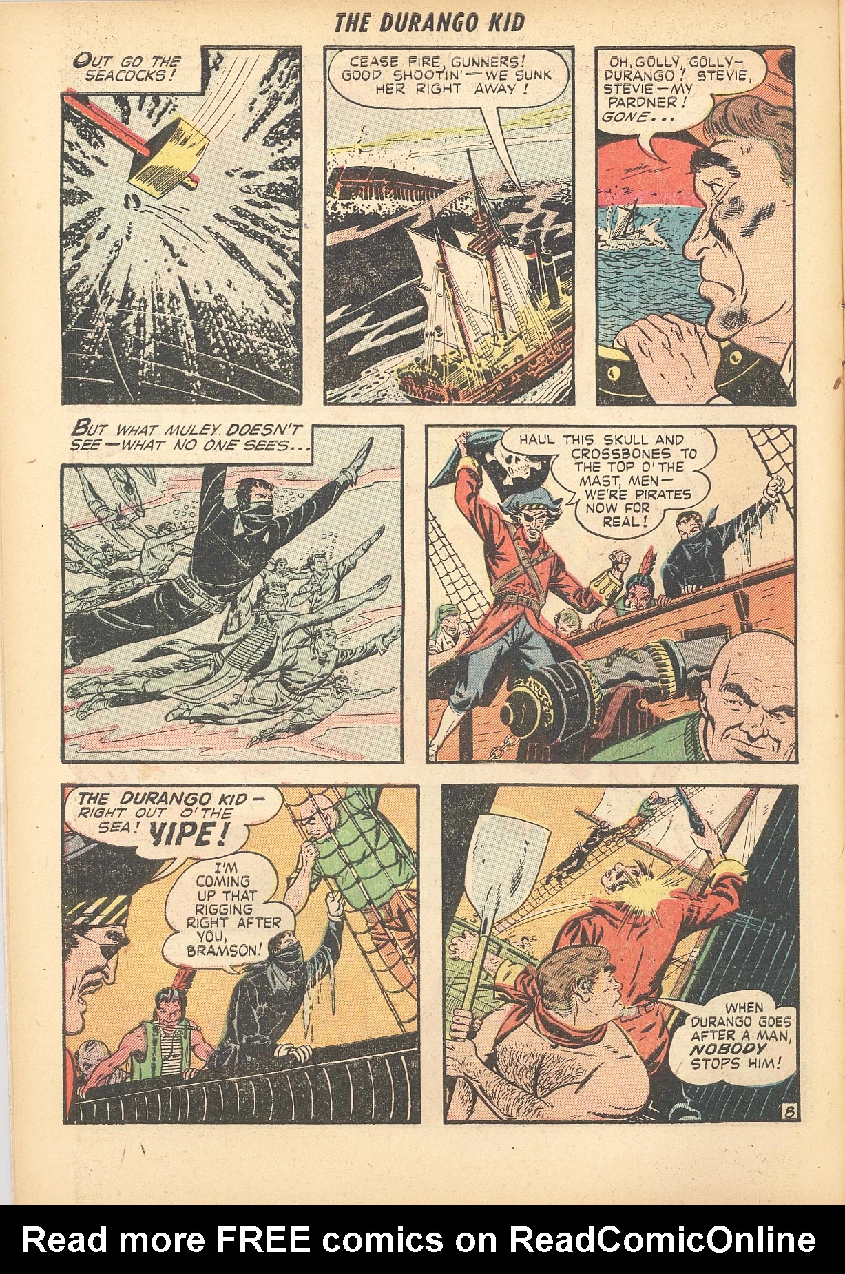 Read online Charles Starrett as The Durango Kid comic -  Issue #10 - 10