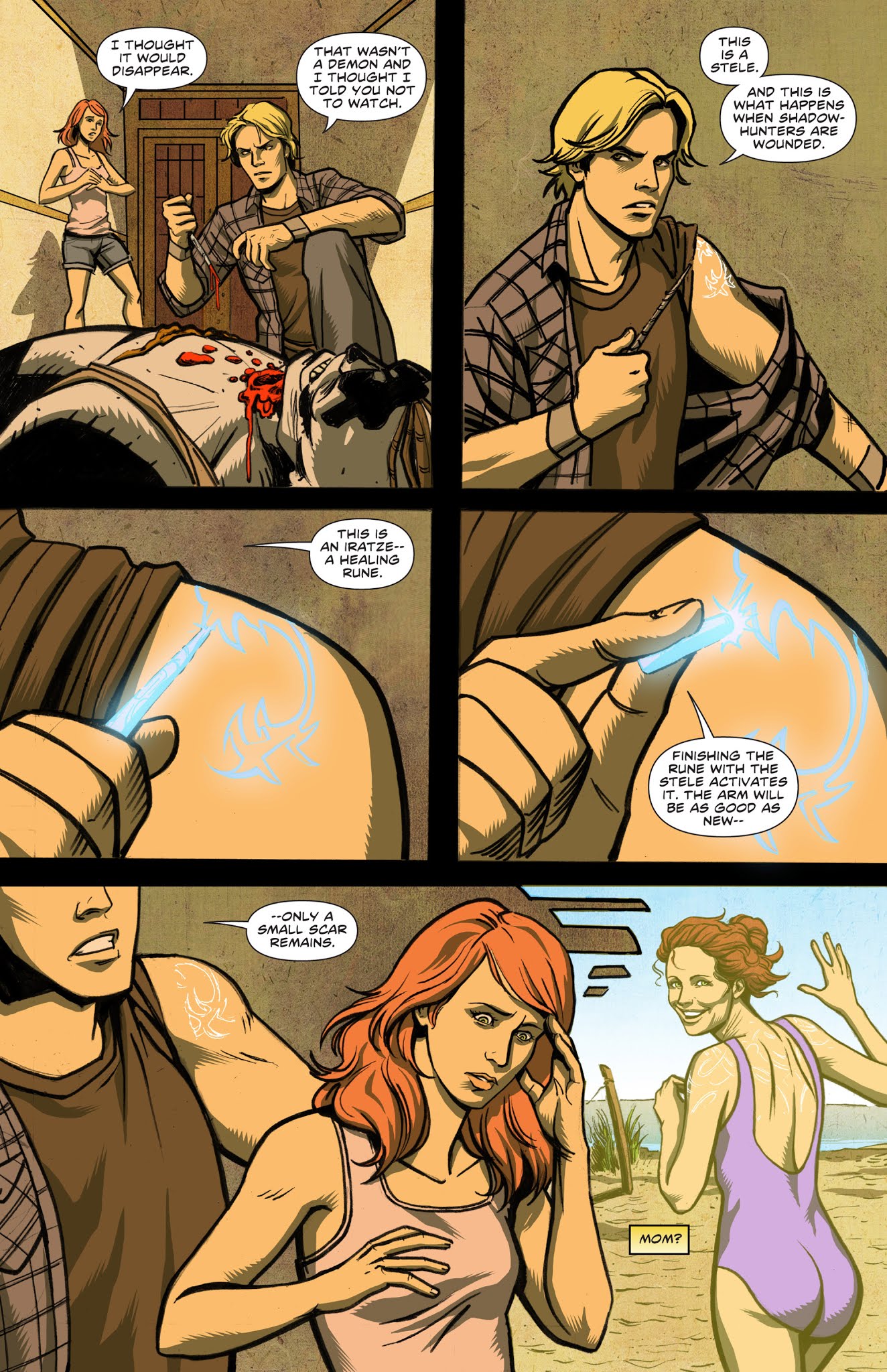 Read online The Mortal Instruments: City of Bones comic -  Issue #3 - 6