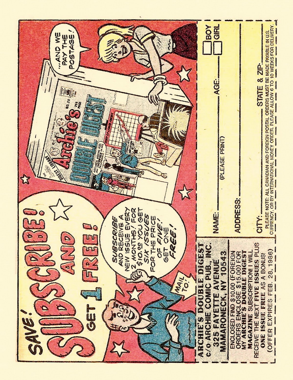 Read online Archie's Double Digest Magazine comic -  Issue #20 - 241