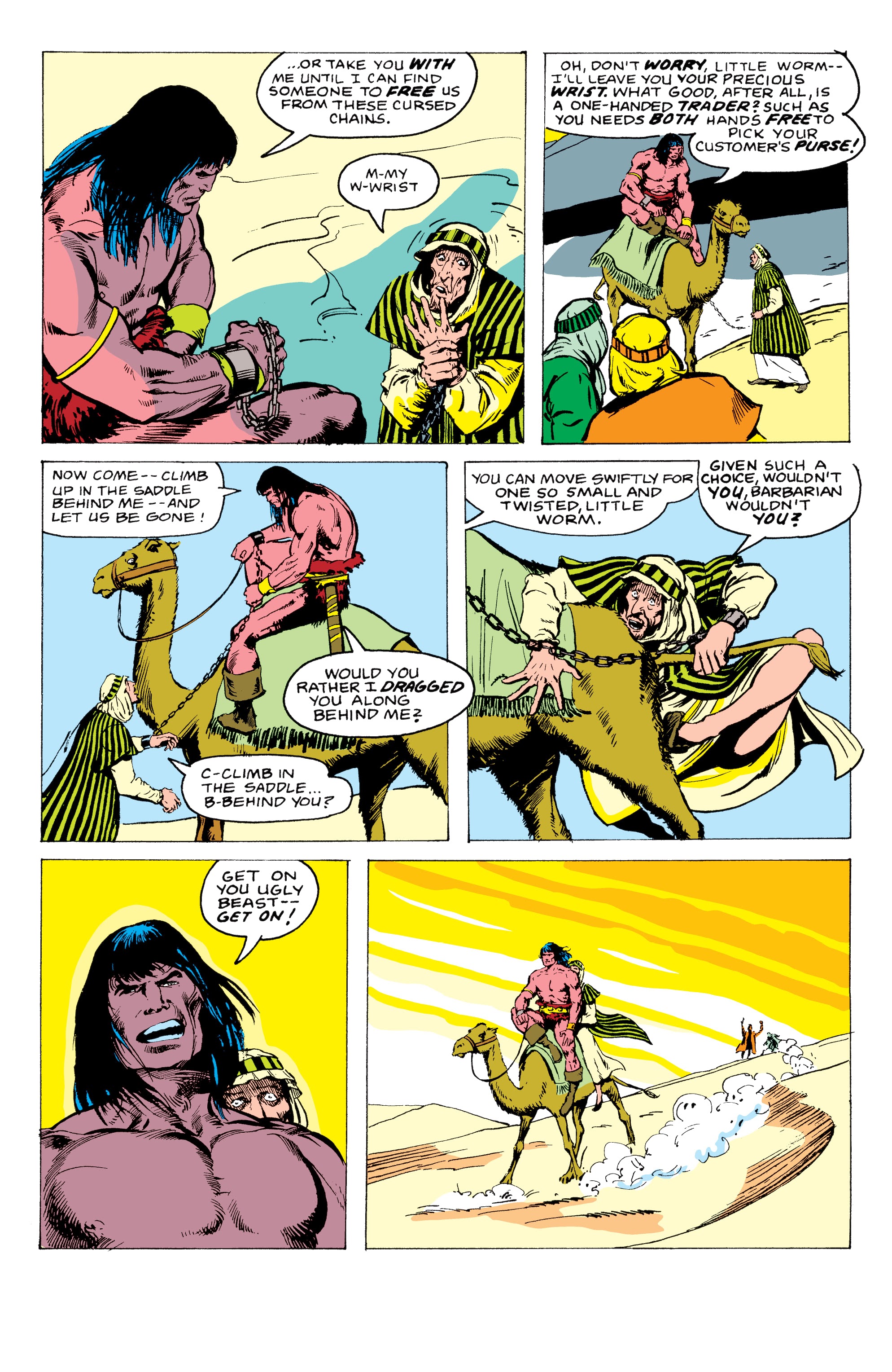 Read online Conan the Barbarian Epic Collection: The Original Marvel Years - Of Once and Future Kings comic -  Issue # TPB (Part 3) - 93