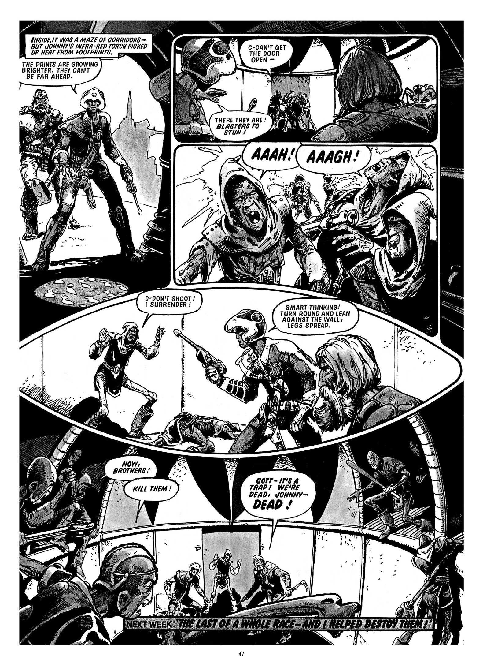 Read online Strontium Dog Search and Destroy: The Starlord Years comic -  Issue # TPB - 46