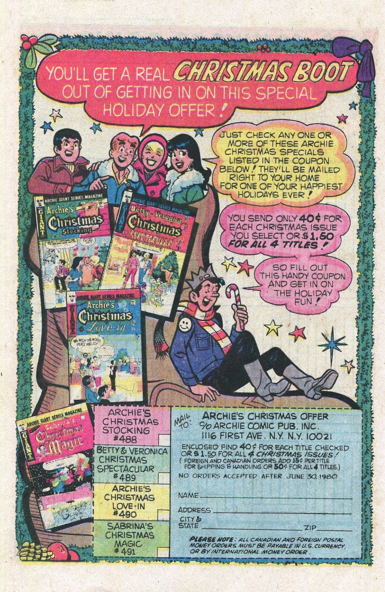 Read online Jughead's Jokes comic -  Issue #67 - 12