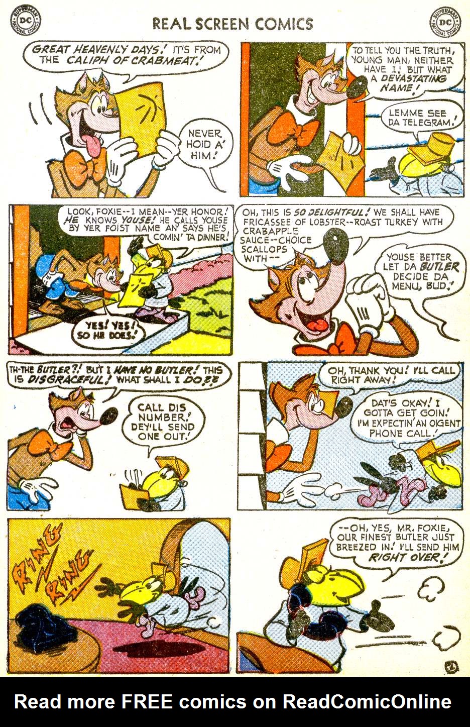 Read online Real Screen Comics comic -  Issue #75 - 29