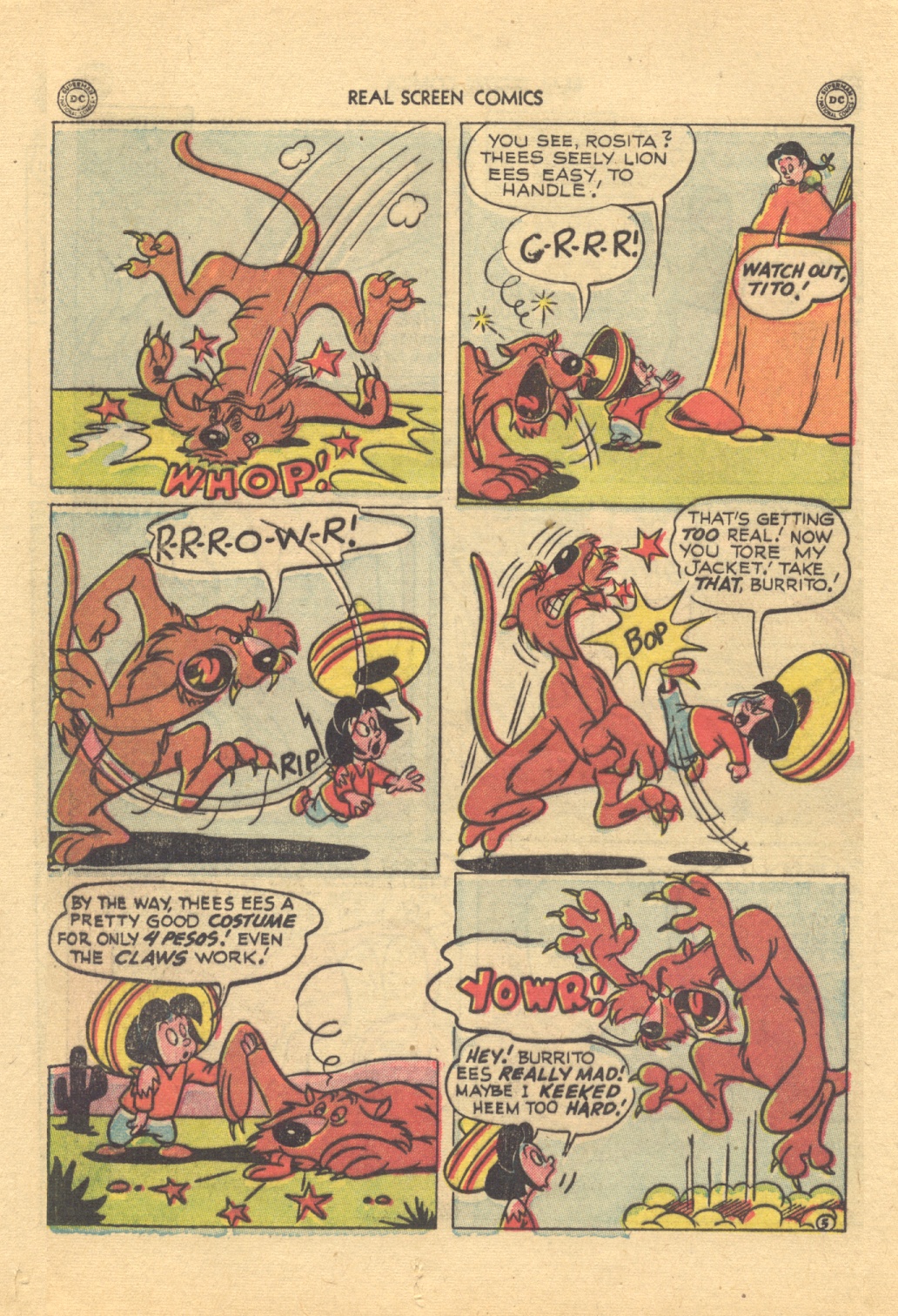 Read online Real Screen Comics comic -  Issue #33 - 34
