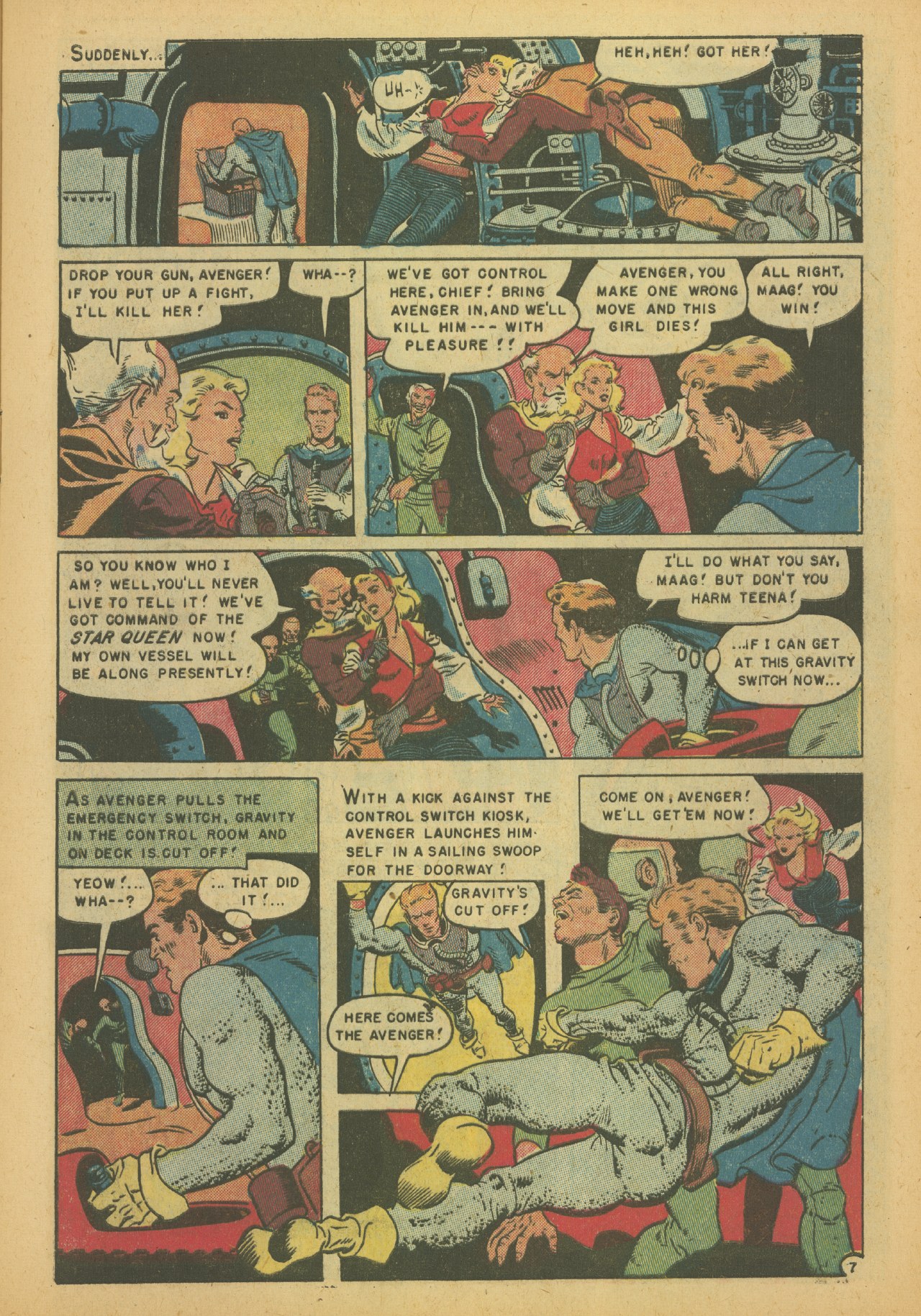Read online Space Detective comic -  Issue #1 - 9