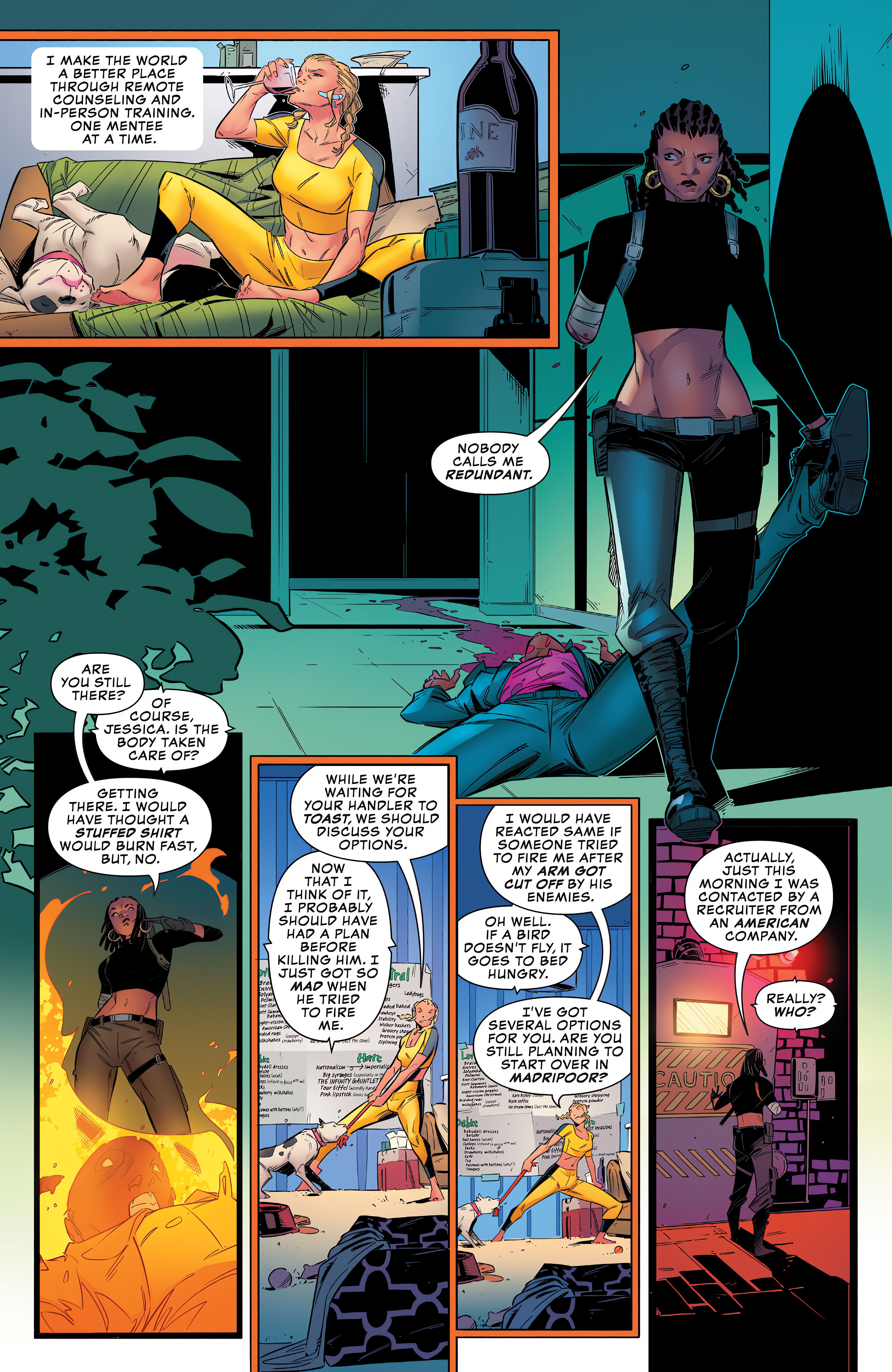 Read online White Widow (2023) comic -  Issue #1 - 10
