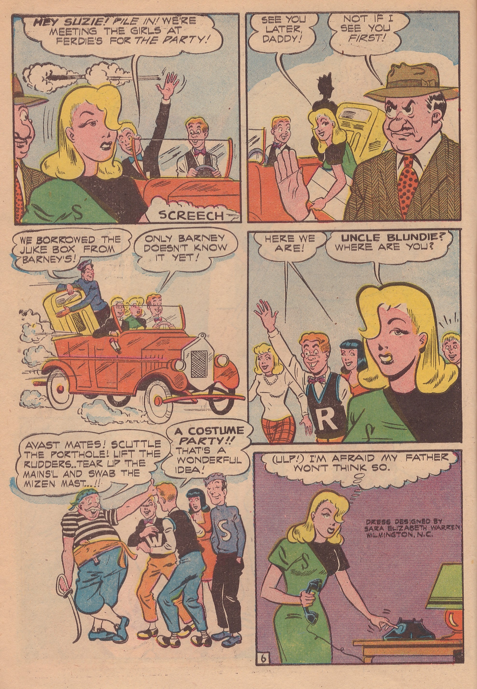 Read online Suzie Comics comic -  Issue #61 - 8
