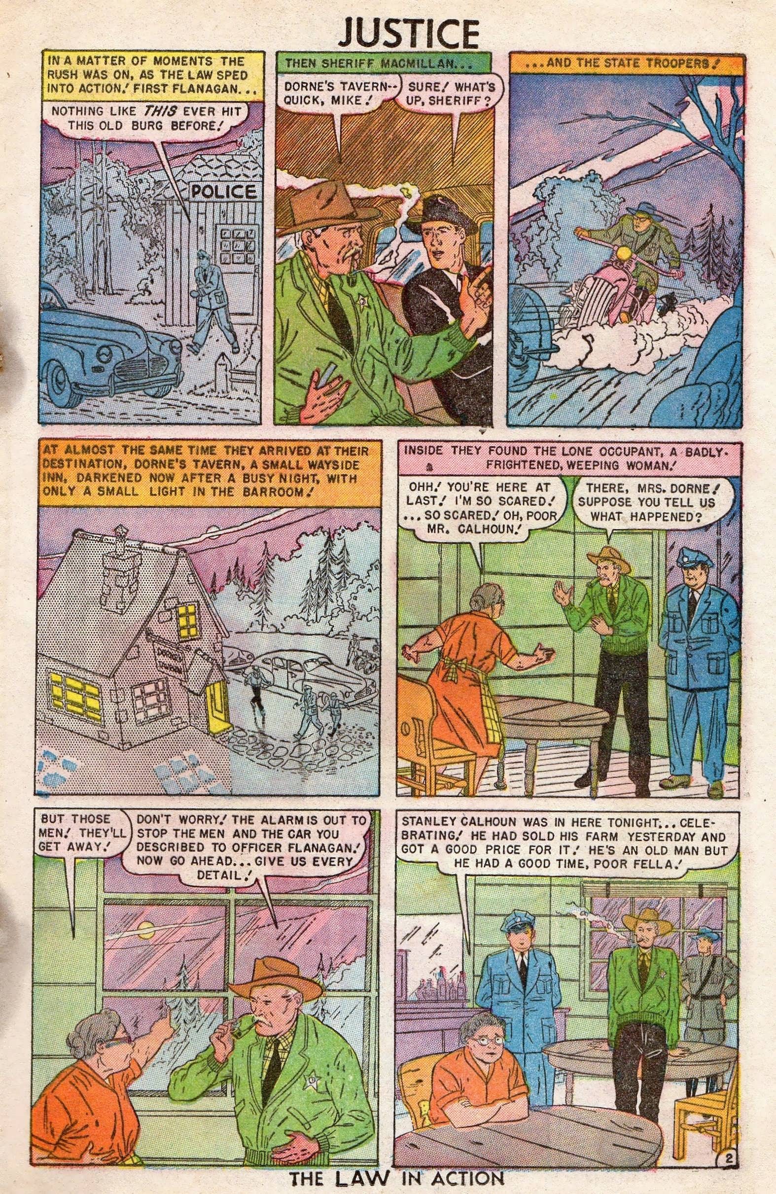Read online Justice (1947) comic -  Issue #11 - 13