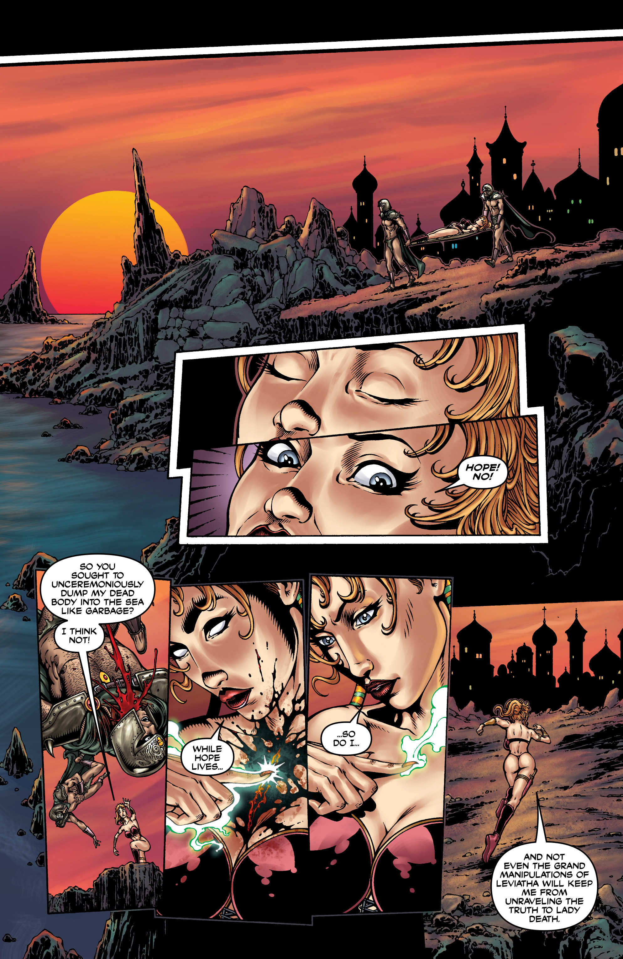 Read online Lady Death Origins comic -  Issue #13 - 18