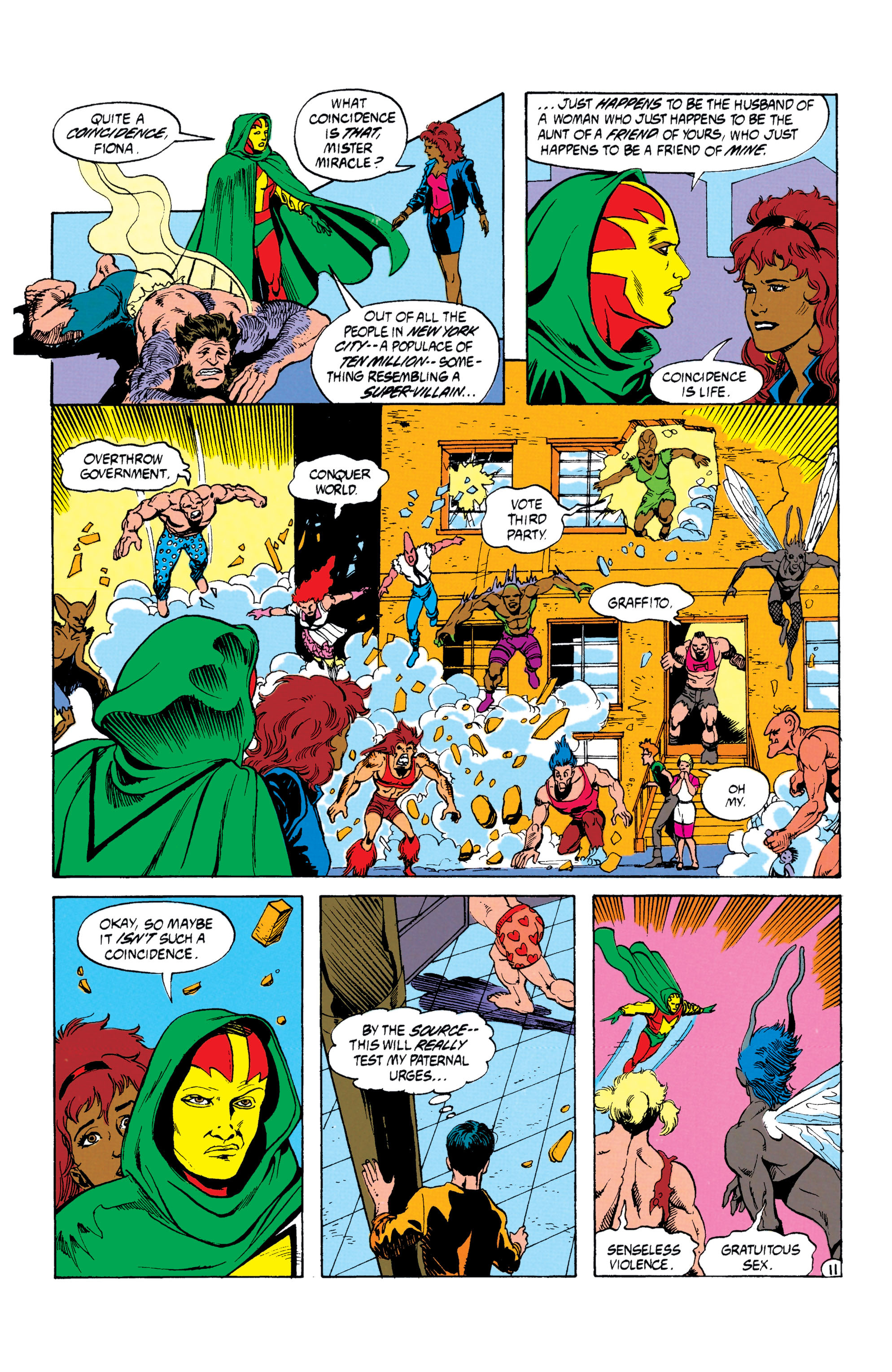 Read online Mister Miracle (1989) comic -  Issue #26 - 12