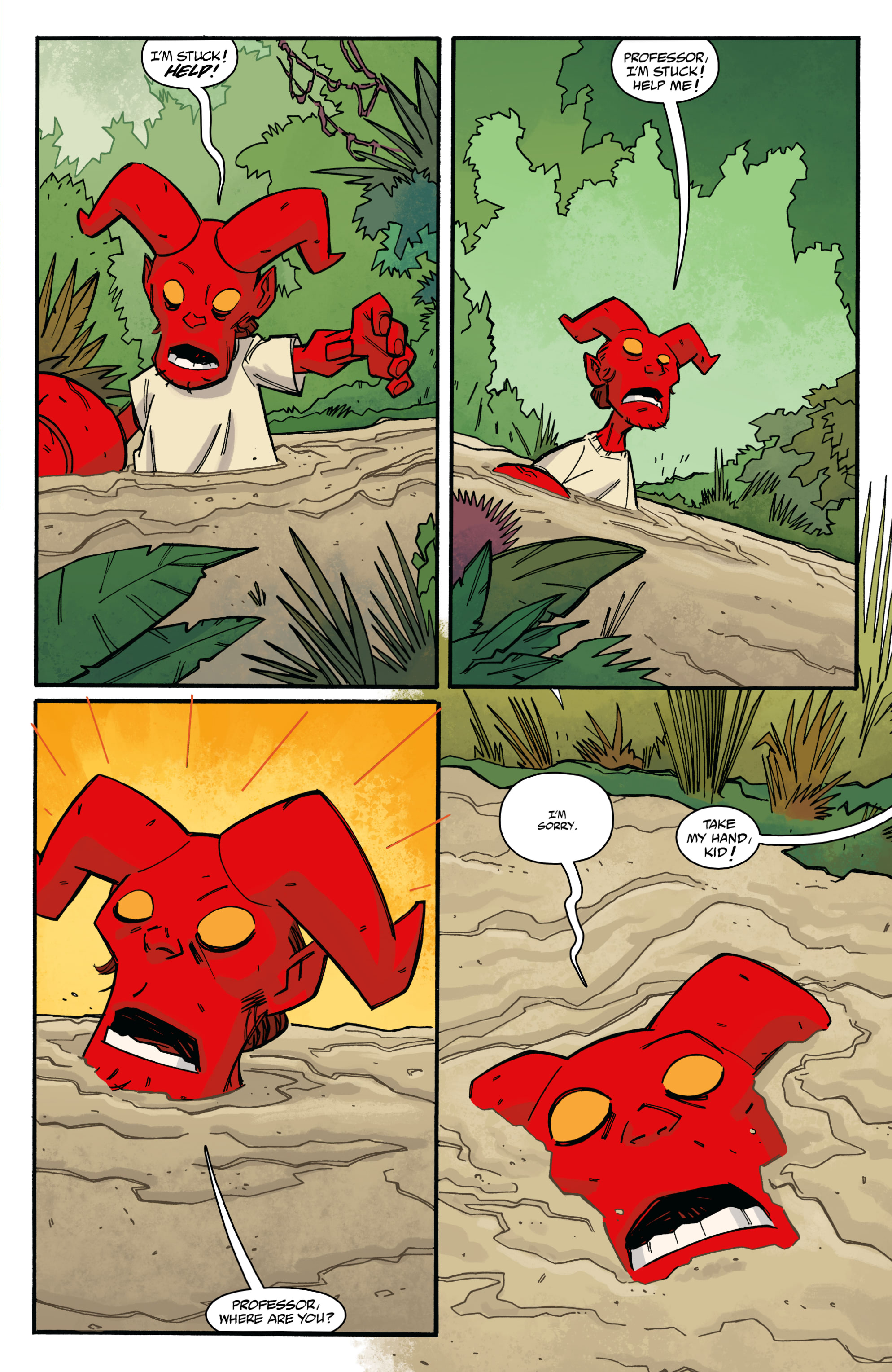 Read online Young Hellboy comic -  Issue #1 - 21