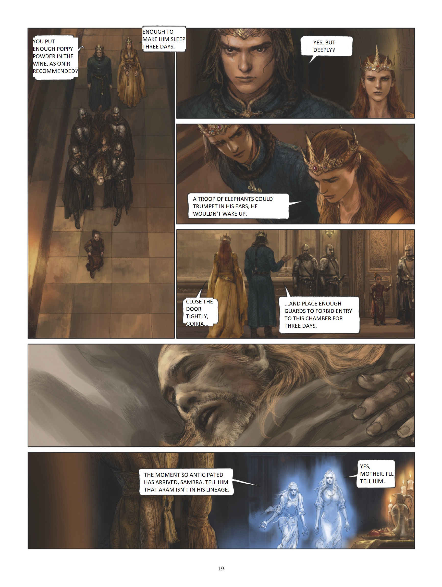 Read online Royal Blood comic -  Issue #4 - 21