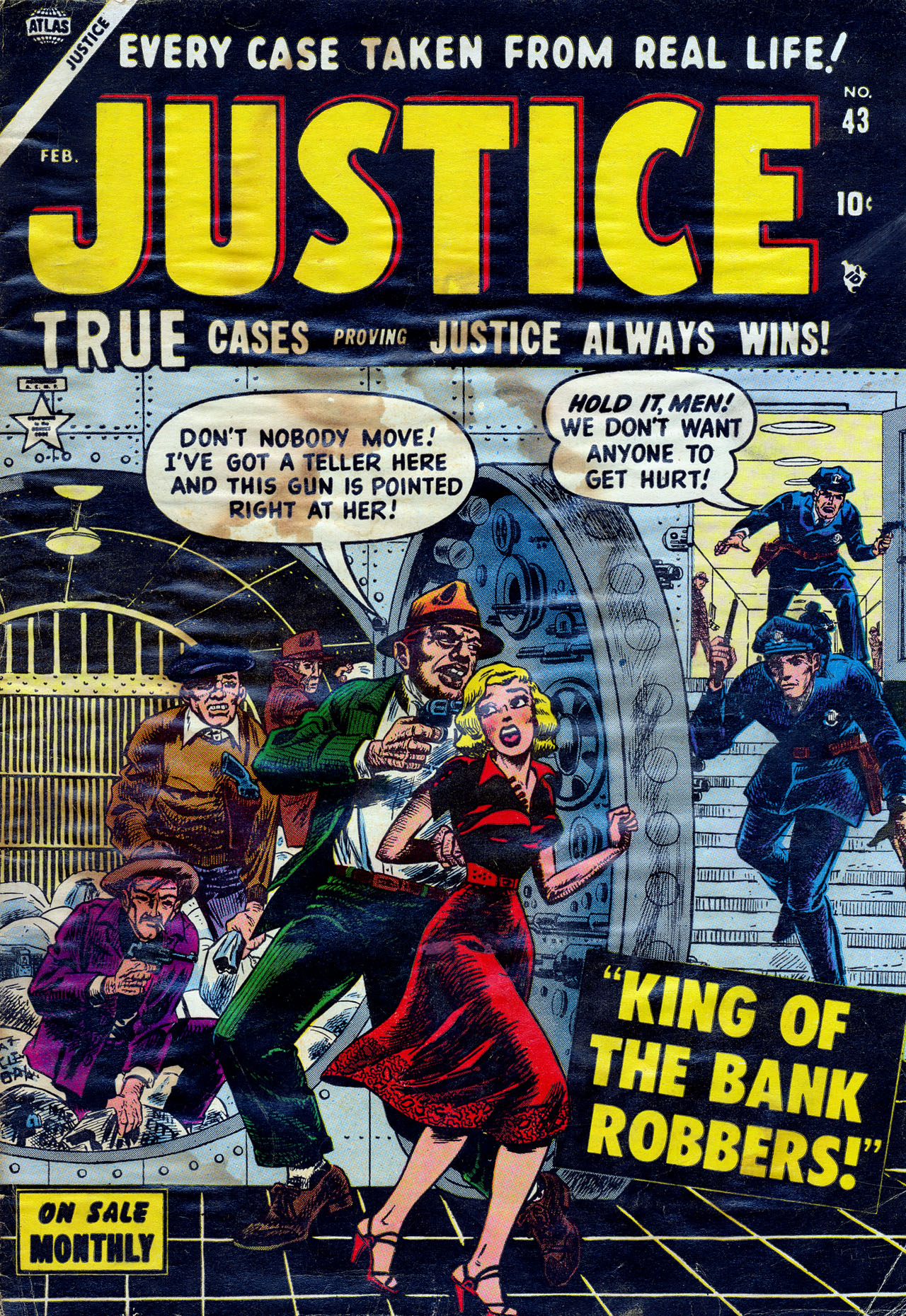 Read online Justice (1947) comic -  Issue #43 - 1