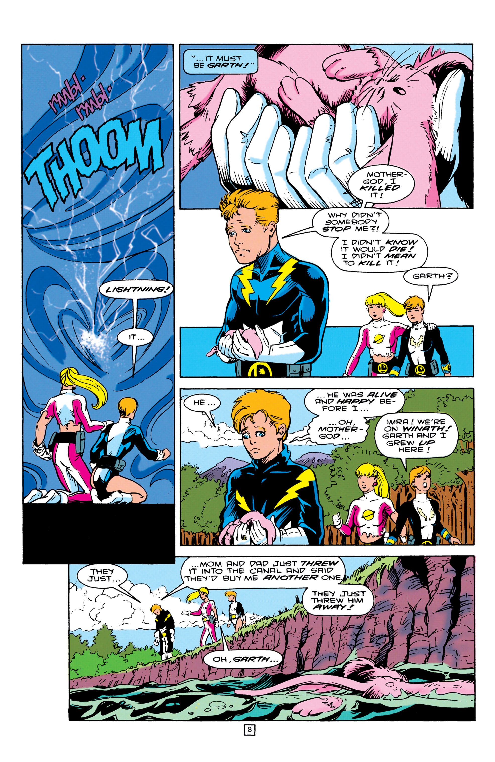 Read online Legionnaires comic -  Issue #15 - 9