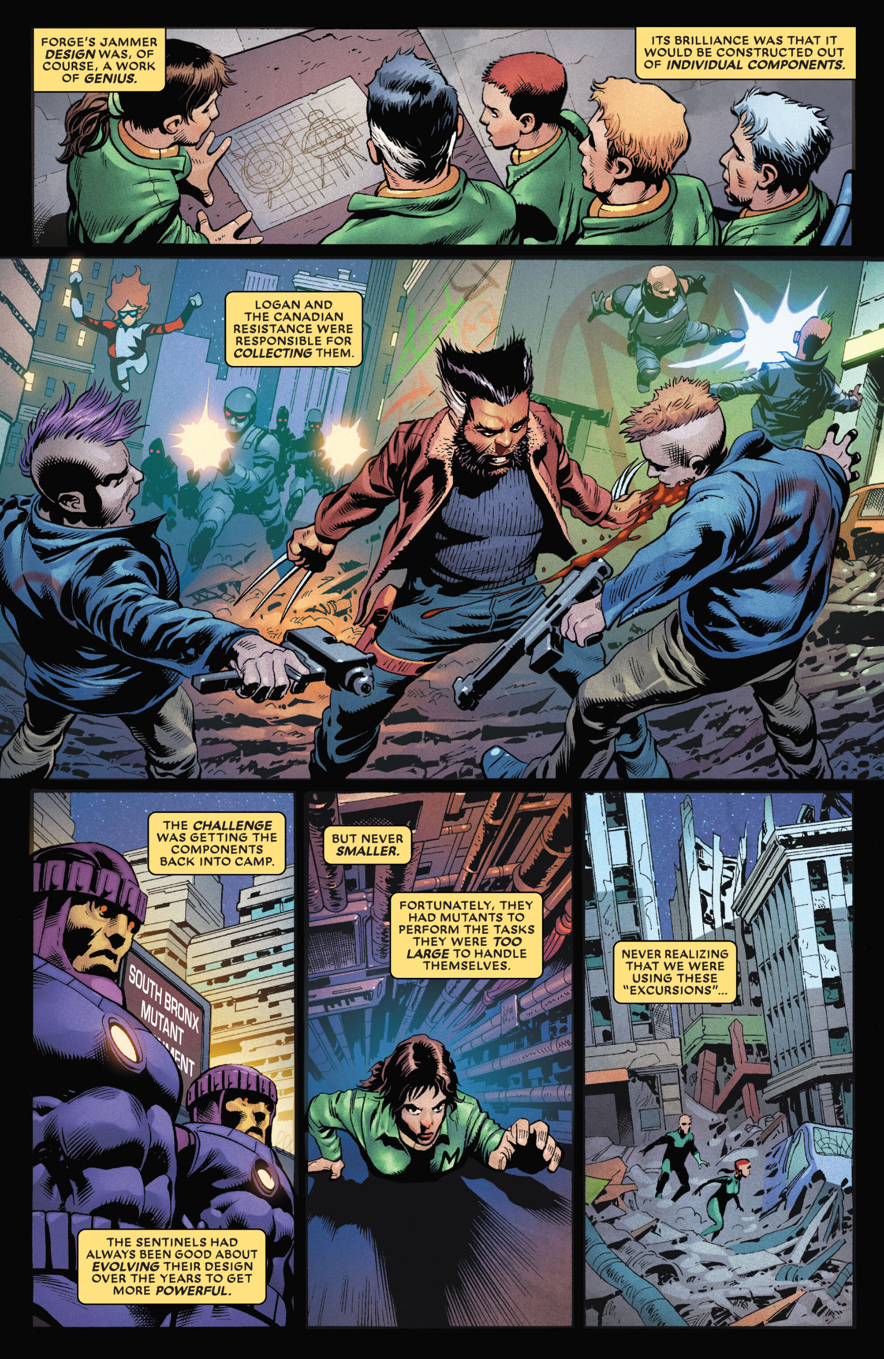 Read online X-Men: Days of Future Past: Doomsday comic -  Issue #4 - 8