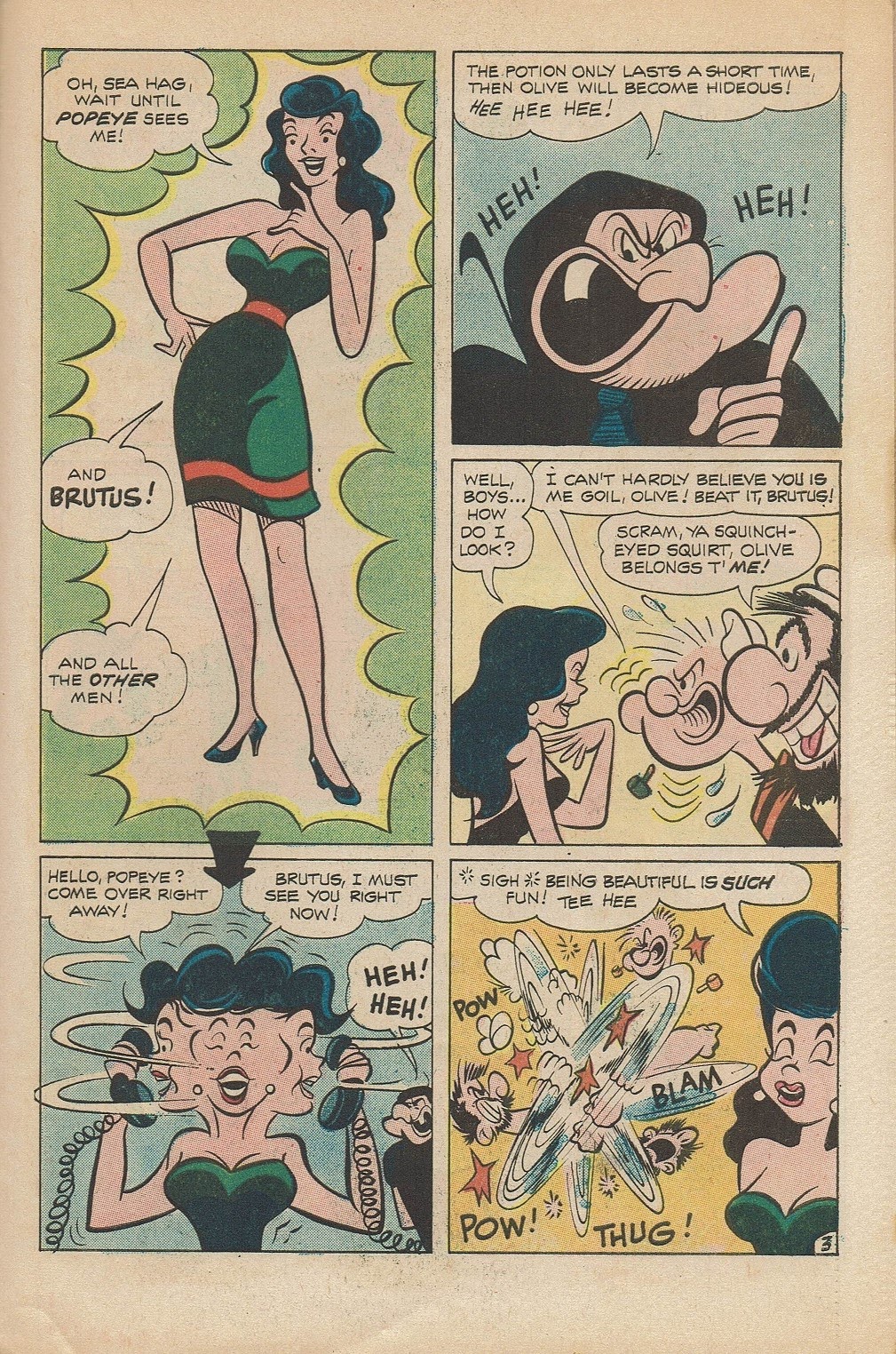 Read online Popeye (1948) comic -  Issue #109 - 27