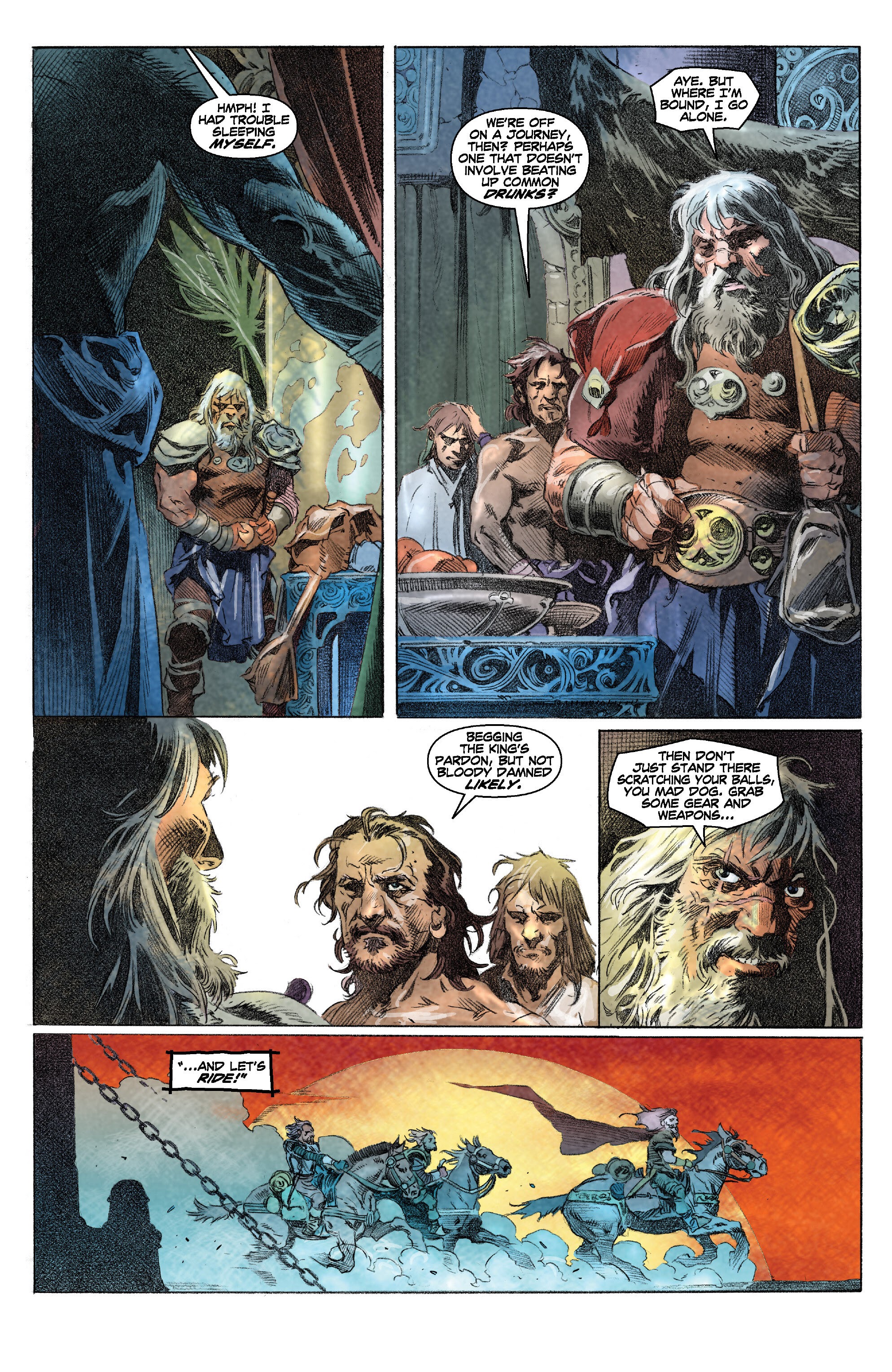 Read online King Conan Chronicles Epic Collection comic -  Issue # Wolves And Dragons (Part 4) - 2