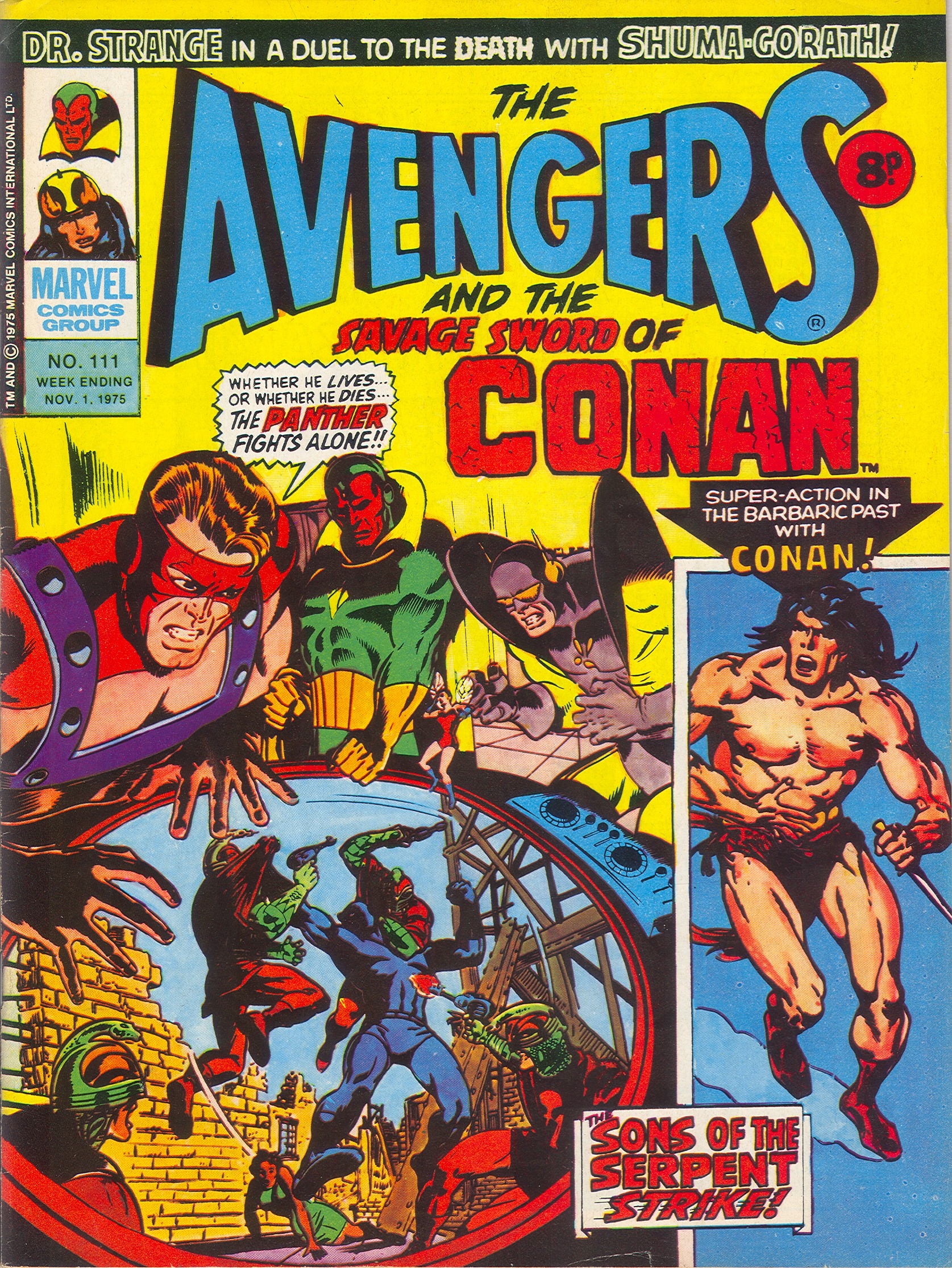 Read online The Avengers (1973) comic -  Issue #111 - 1