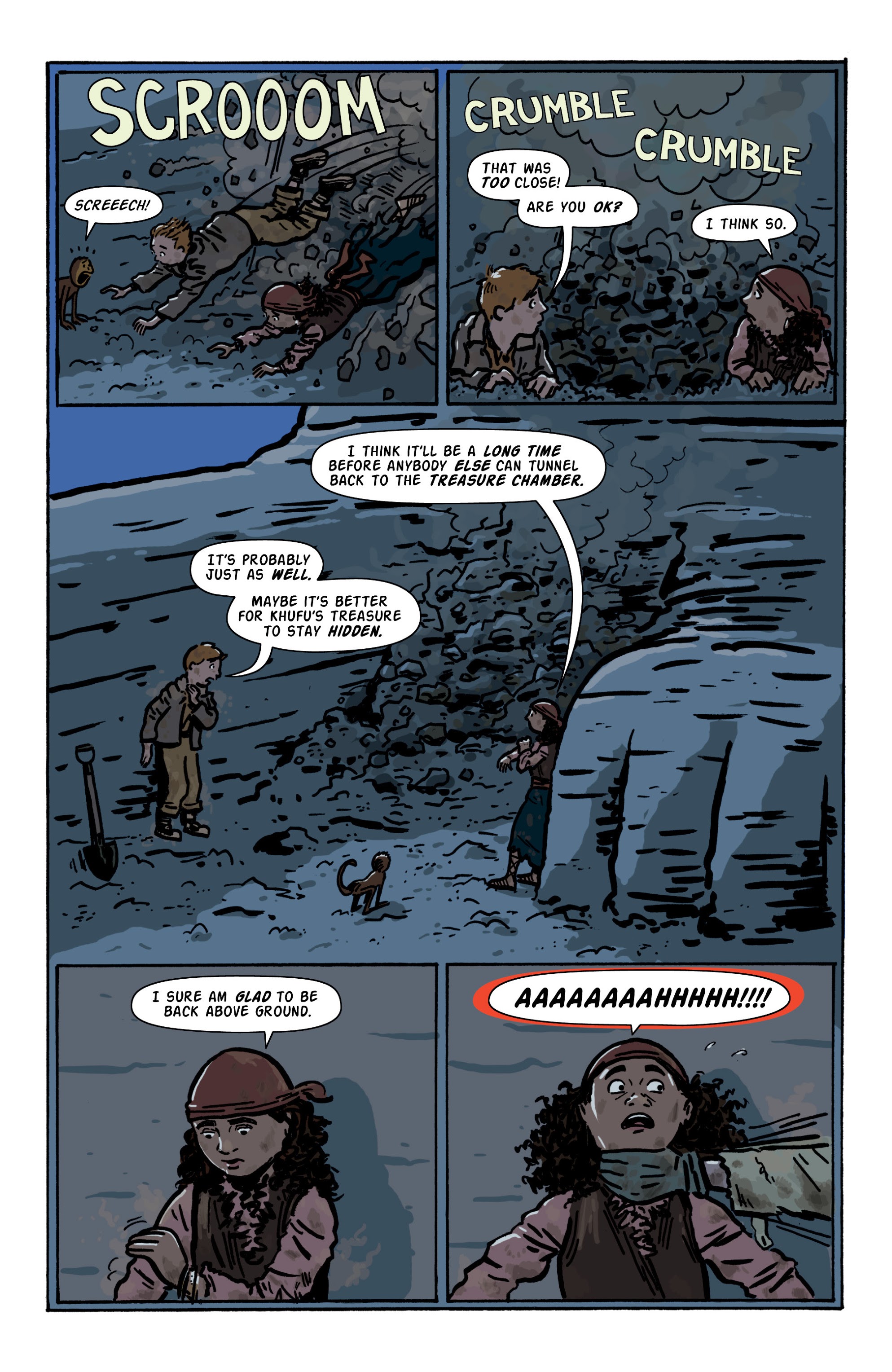 Read online Rocket Robinson and the Pharaoh's Fortune comic -  Issue # TPB (Part 3) - 31