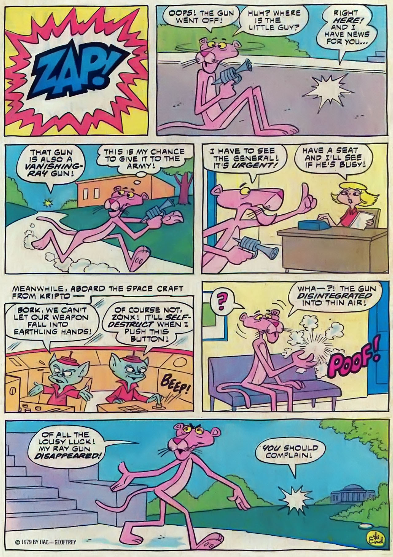 Read online The Pink Panther (1971) comic -  Issue #64 - 27