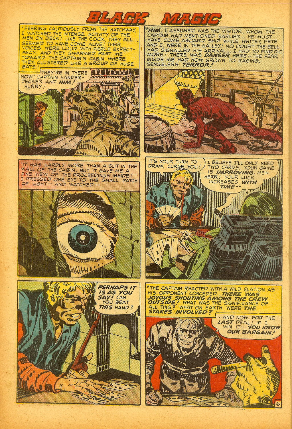Read online Black Magic (1950) comic -  Issue #7 - 43