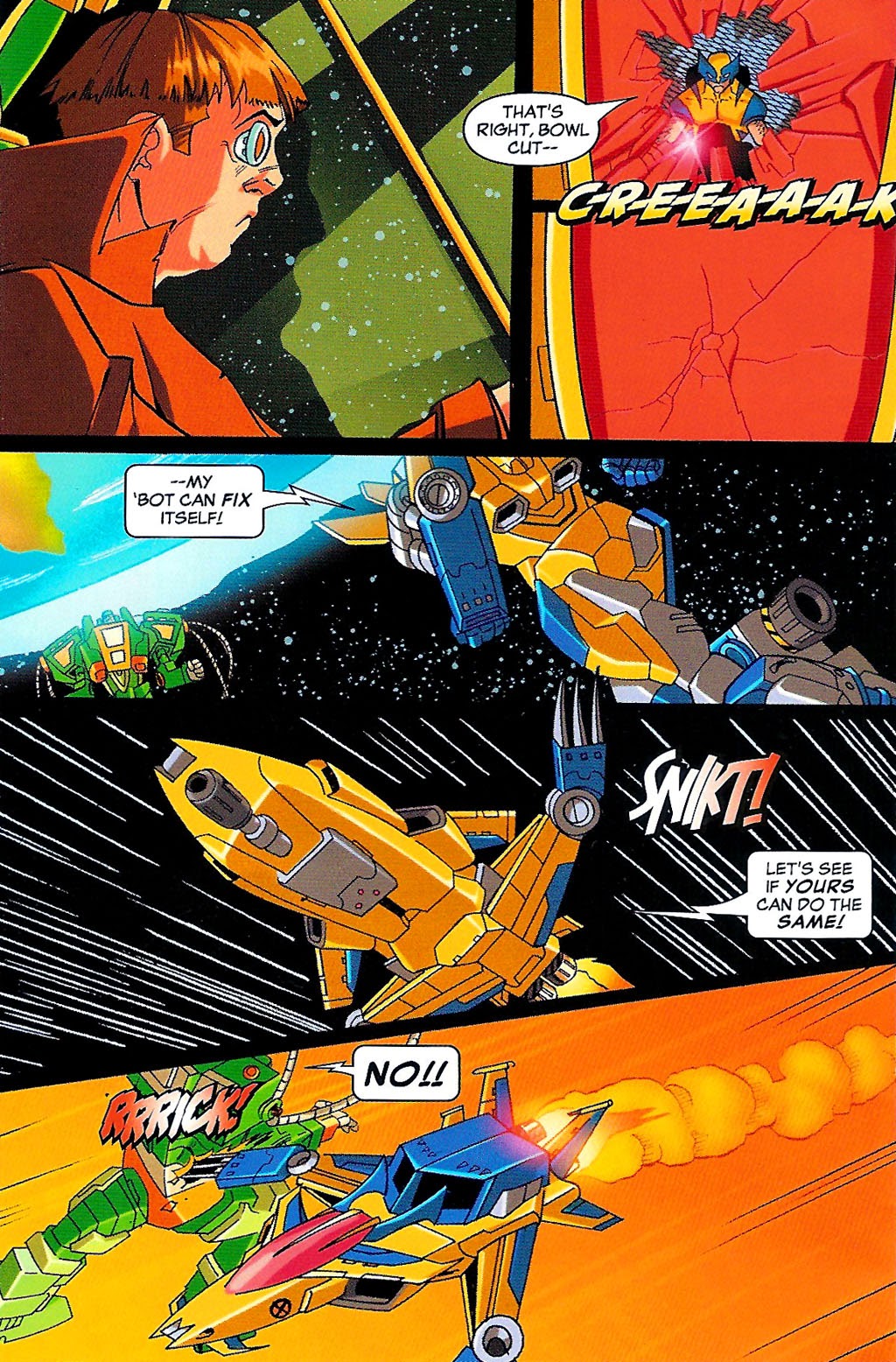Read online Marvel Megamorphs comic -  Issue # Wolverine - 8