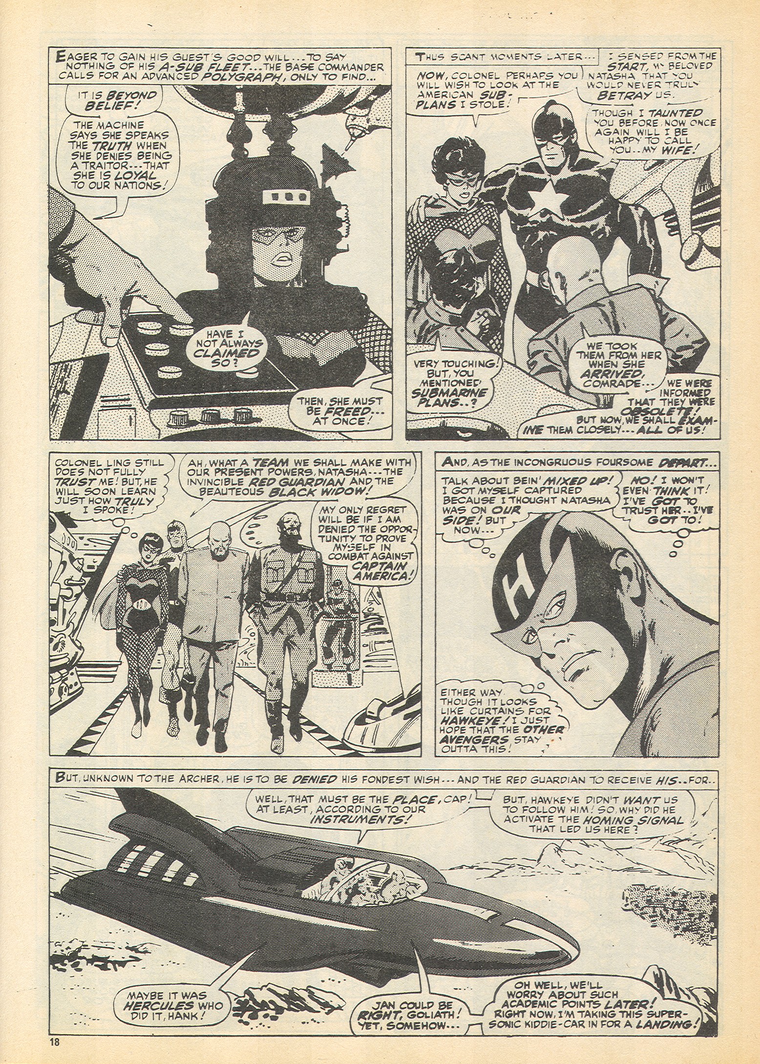 Read online The Avengers (1973) comic -  Issue #54 - 18