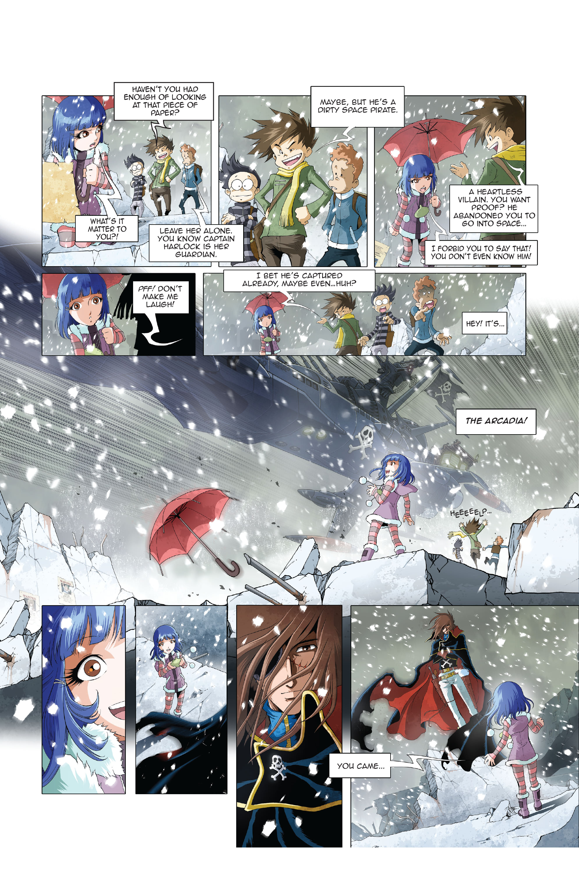 Read online Space Pirate Captain Harlock comic -  Issue #1 - 15